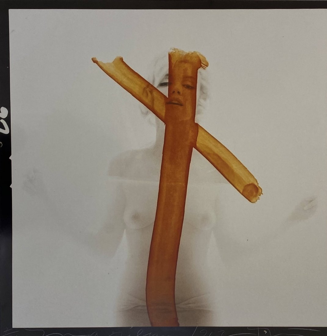 Bert Stern Marilyn Monroe Photograph: BERT STERN (1929-2013) Marilyn Monroe Photograph Printed later 20th c 23” x 23”