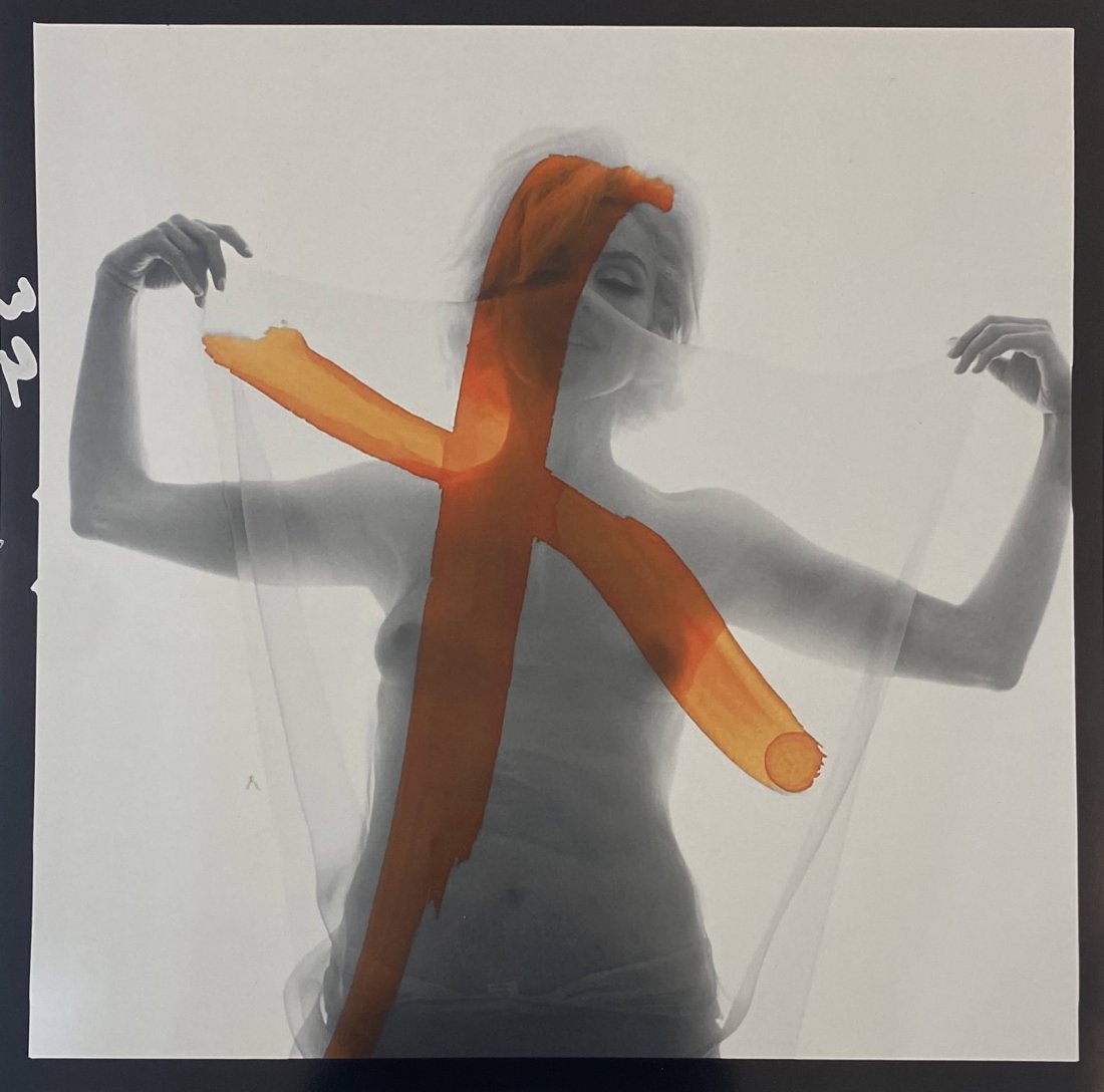 Bert Stern Marilyn Monroe Photograph: BERT STERN (1929-2013) Marilyn Monroe Photograph in colors, printed later 20 3/4" x 20 3/4"