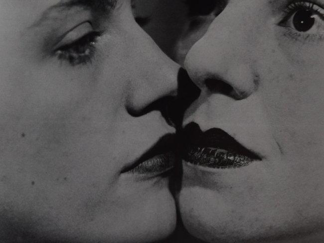 Man Ray - The Kiss, 1930: MAN RAY (1890-1976) The Kiss, 1930 Photo-Litho 8" x 10 3/8" (Printed later 20th century)