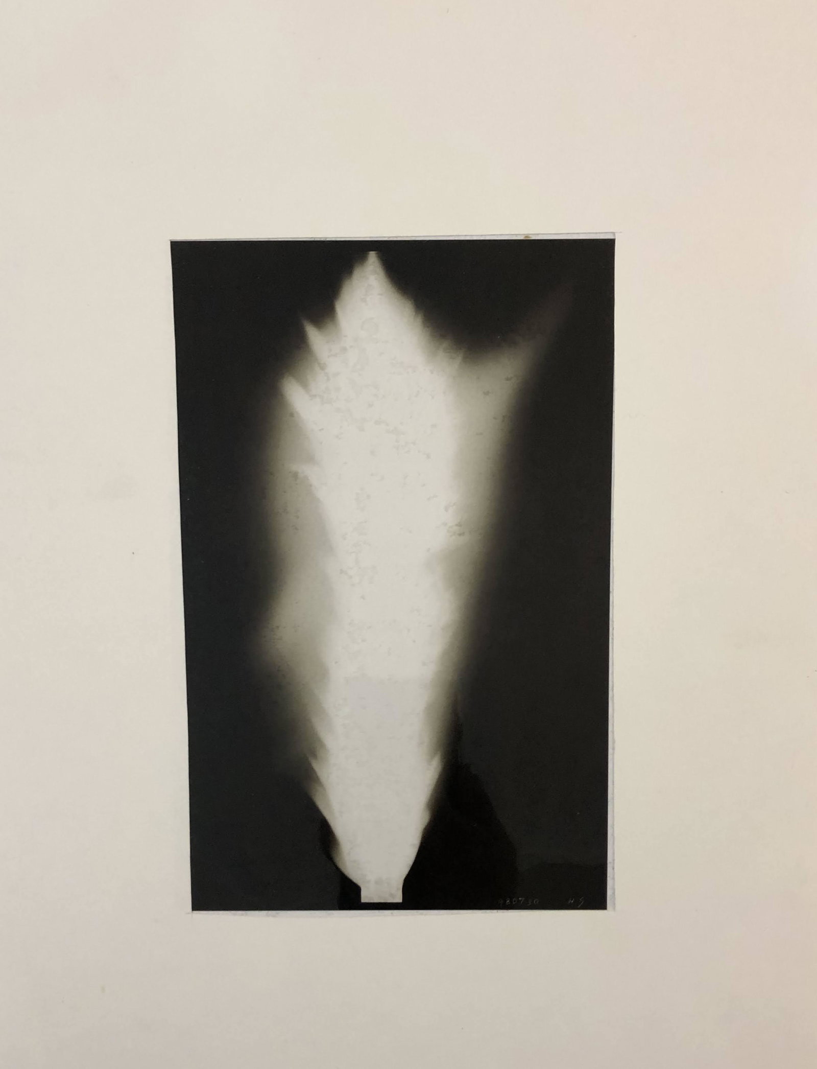 Hiroshi Sugimoto In Praise of Shadow 1998 (Acetate): HIROSHI SUGIMOTO (B. 1948) In Praise of Shadow, 1998 Acetate film mounted to paper from a limited edition 8 1/4"x 5 1/4" image Signed in the image lower right and numbered