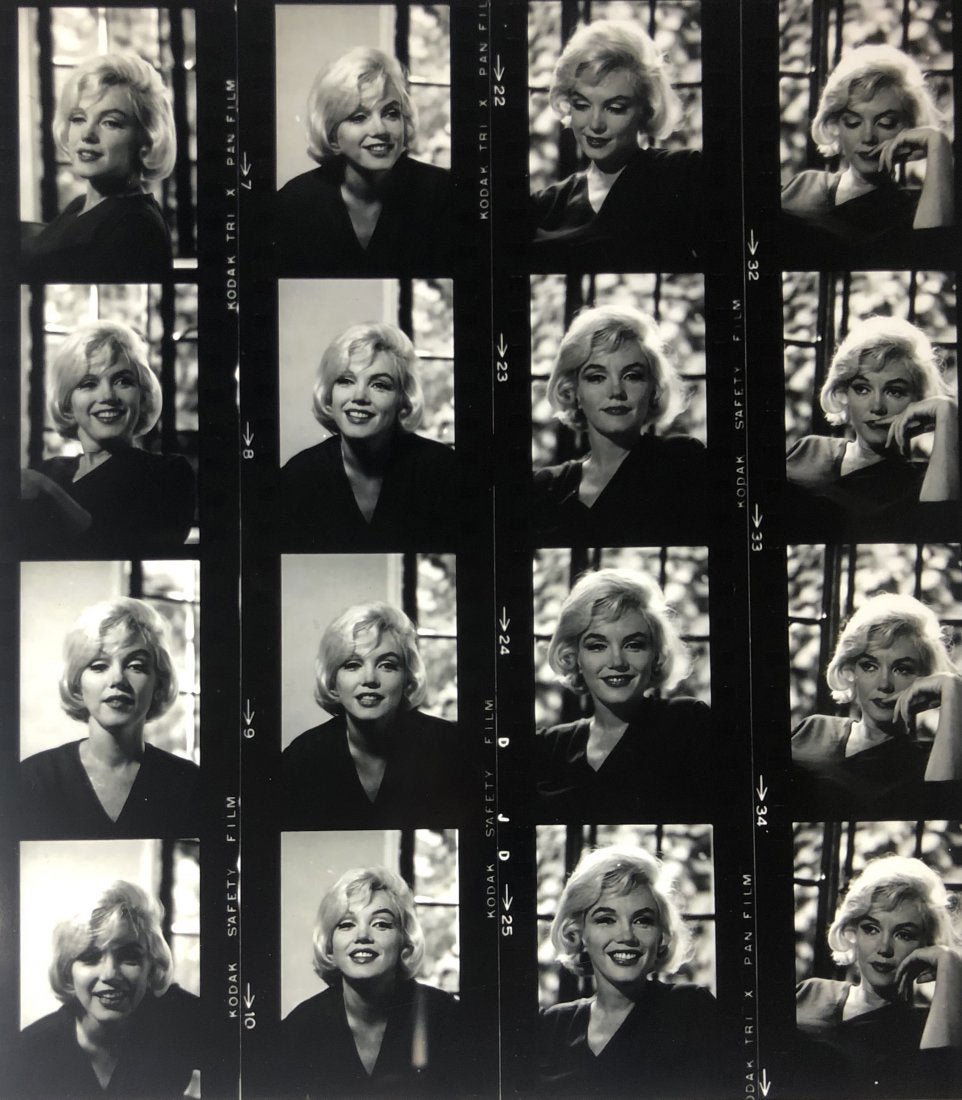 Bert Stern (Marilyn Monroe) Photograph: BERT STERN (1929-2013) Marilyn Monroe Photograph in colors, printed later 18 1/2" x 17 1/2"