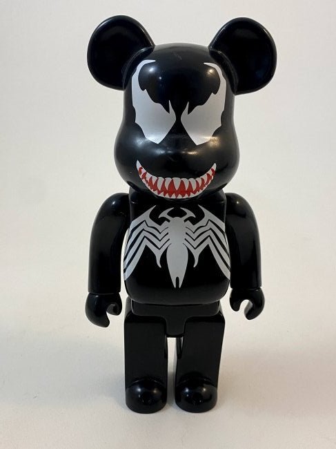 Marvel x Medicom Toy Venom Bearbrick: MEDICOM TOY (JAPAN) Spider-Man Venom Bearbrick 11"h