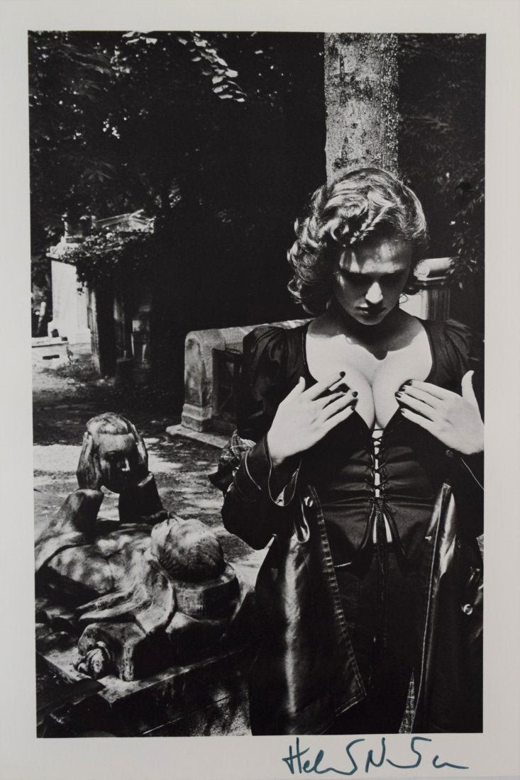 Helmut Newton - Pere Lachaise, Tomb of Talma (Signed) (1 of 1)
