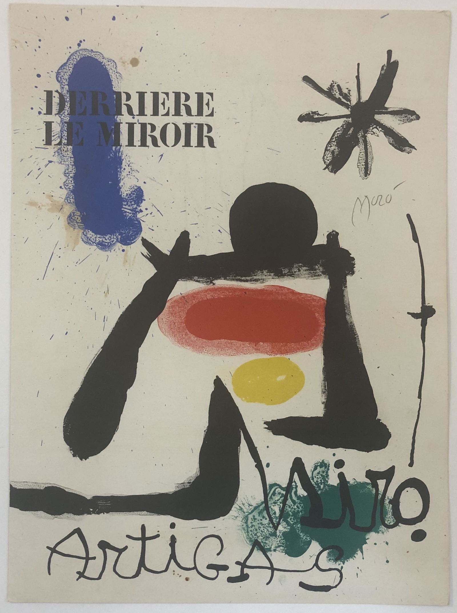 Joan Miro - Abstract, Colored Offset Lithograph (1 of 1)