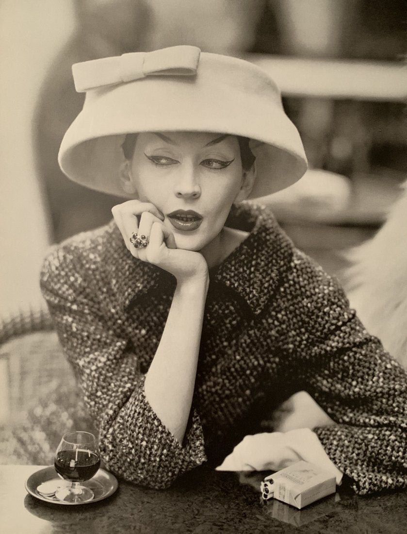 Richard Avedon - Dovima, Paris, 1955: RICHARD AVEDON (1923-2004) Dovima, Paris, 1955 Photo-litho 13 1/2" x 10"