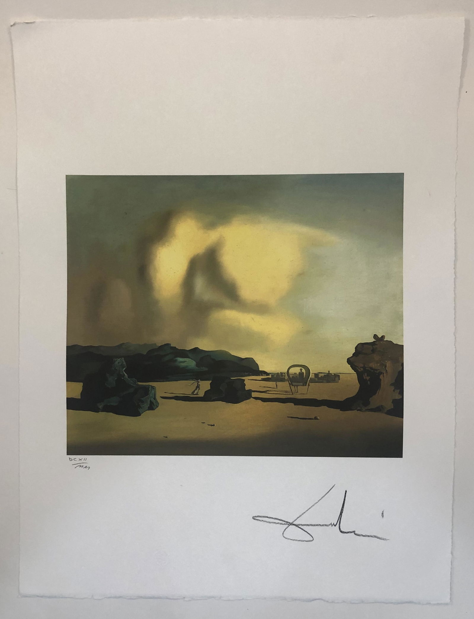 Salvador Dali - Signed & Numbered Lithograph (1 of 1)