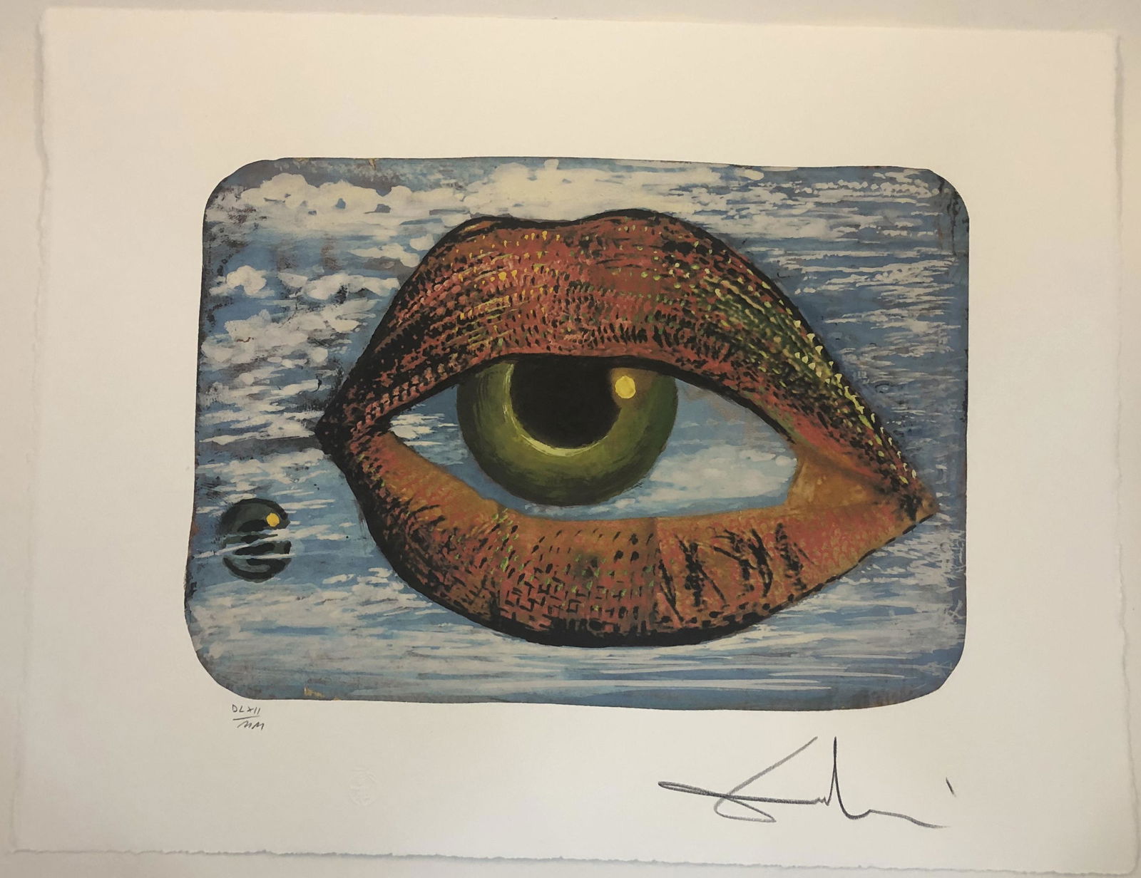 Salvador Dali - Signed & Numbered Lithograph (1 of 1)