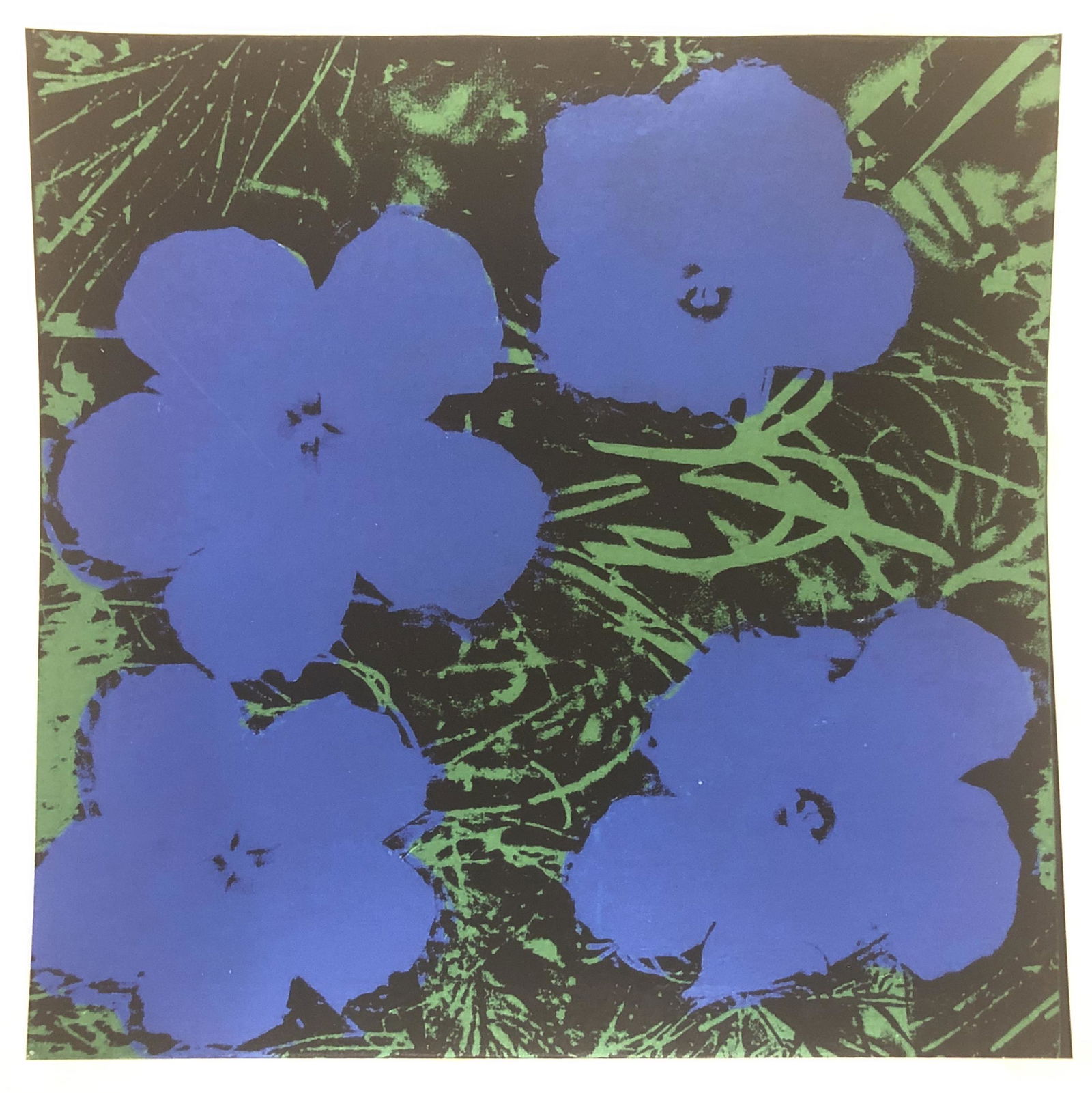 Andy Warhol Flowers Lithograph on Wove Paper (1 of 1)