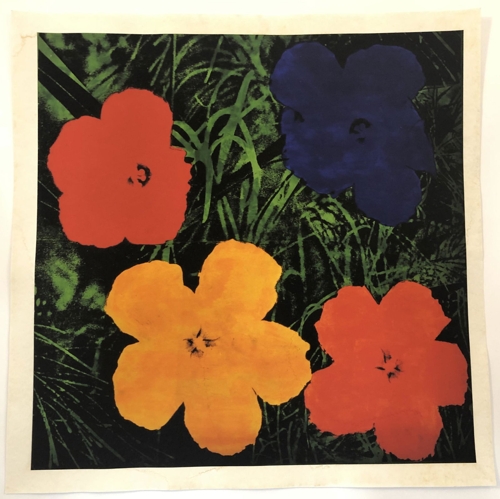 Andy Warhol Flowers Lithograph on Wove Paper (1 of 1)
