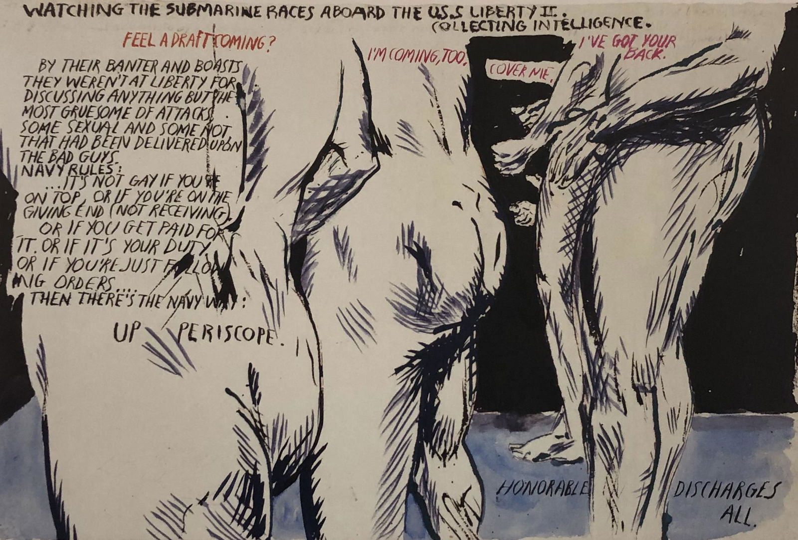 Raymond Pettibon Offset Lithograph on Paper (1 of 1)