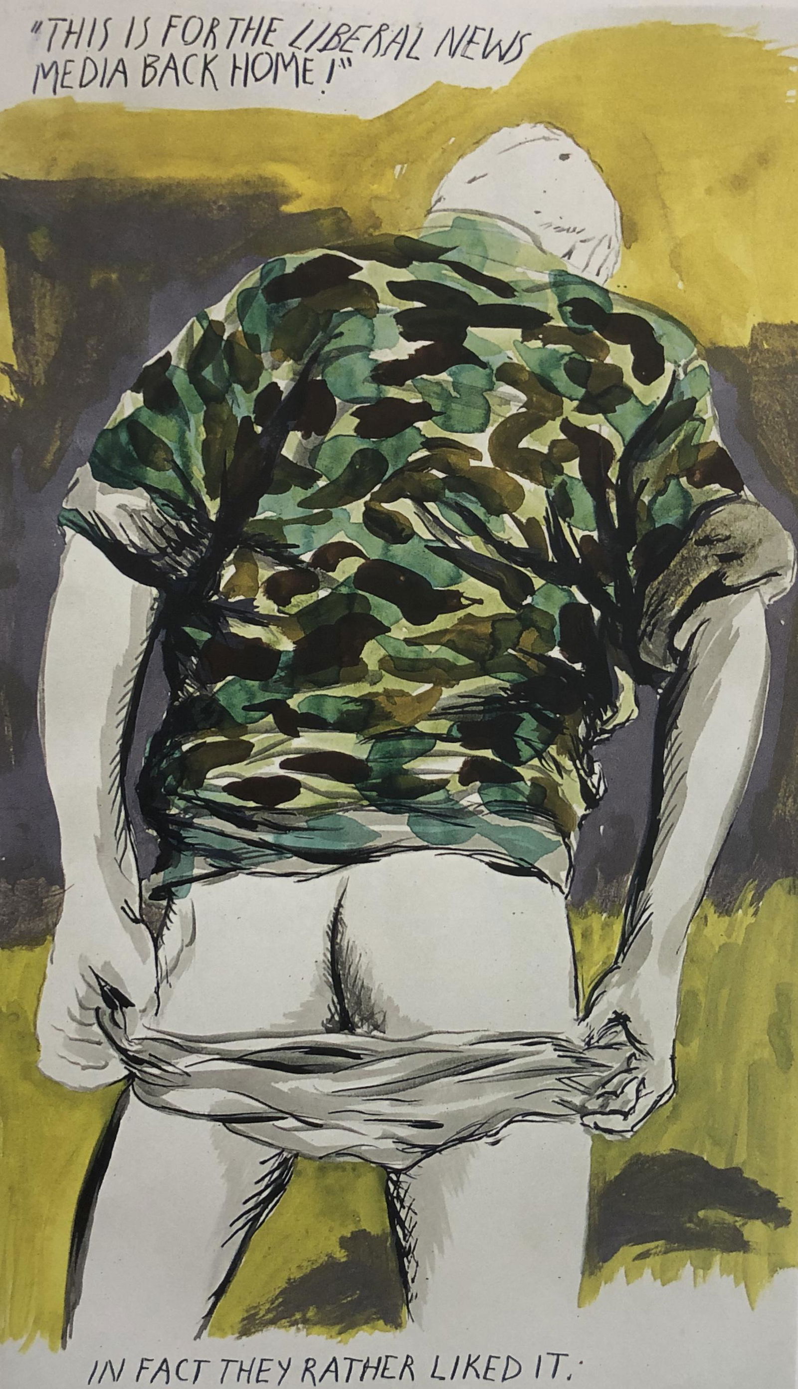 Raymond Pettibon Offset Lithograph on Paper (1 of 1)