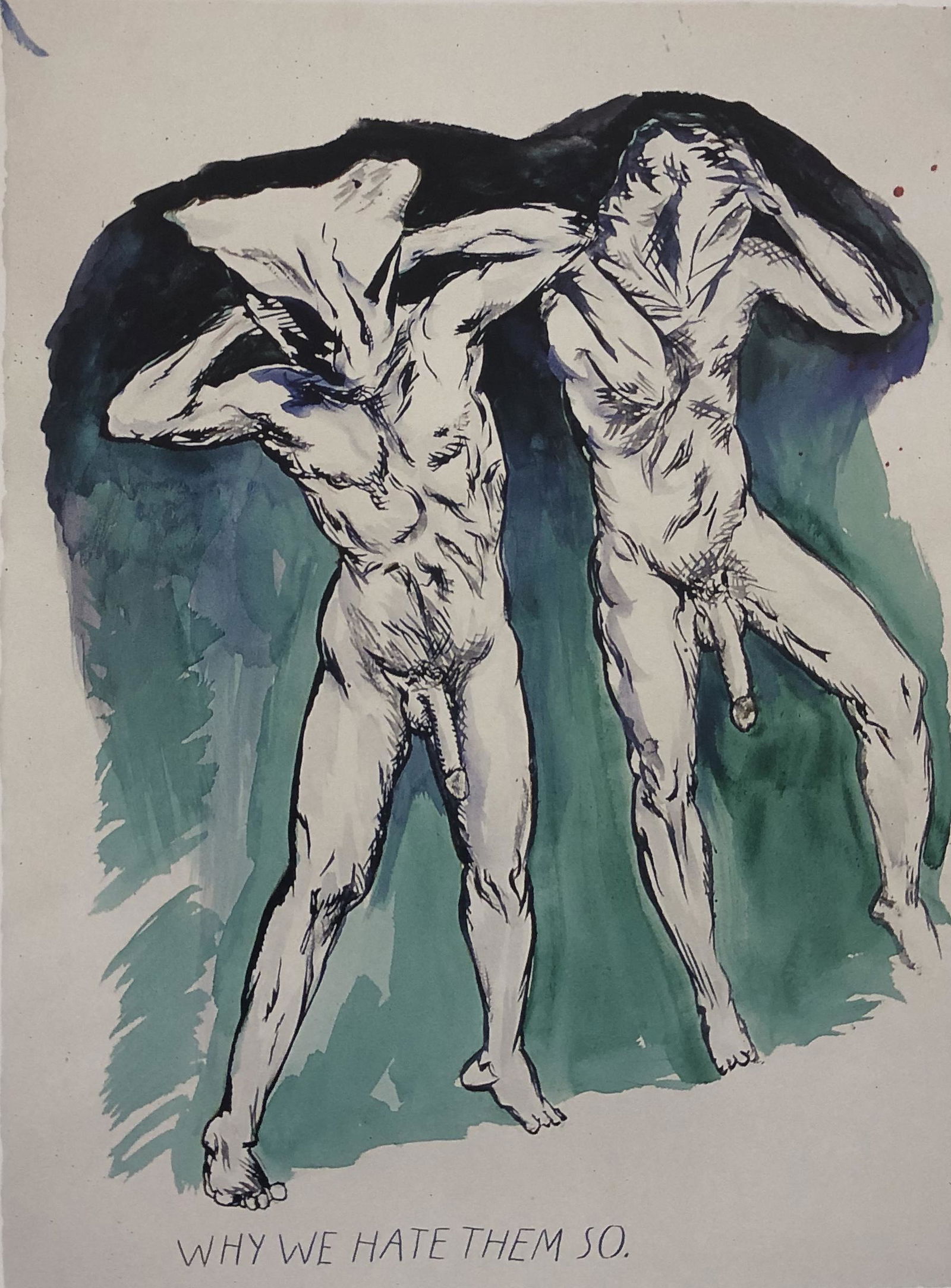 Raymond Pettibon Offset Lithograph on Paper (1 of 1)