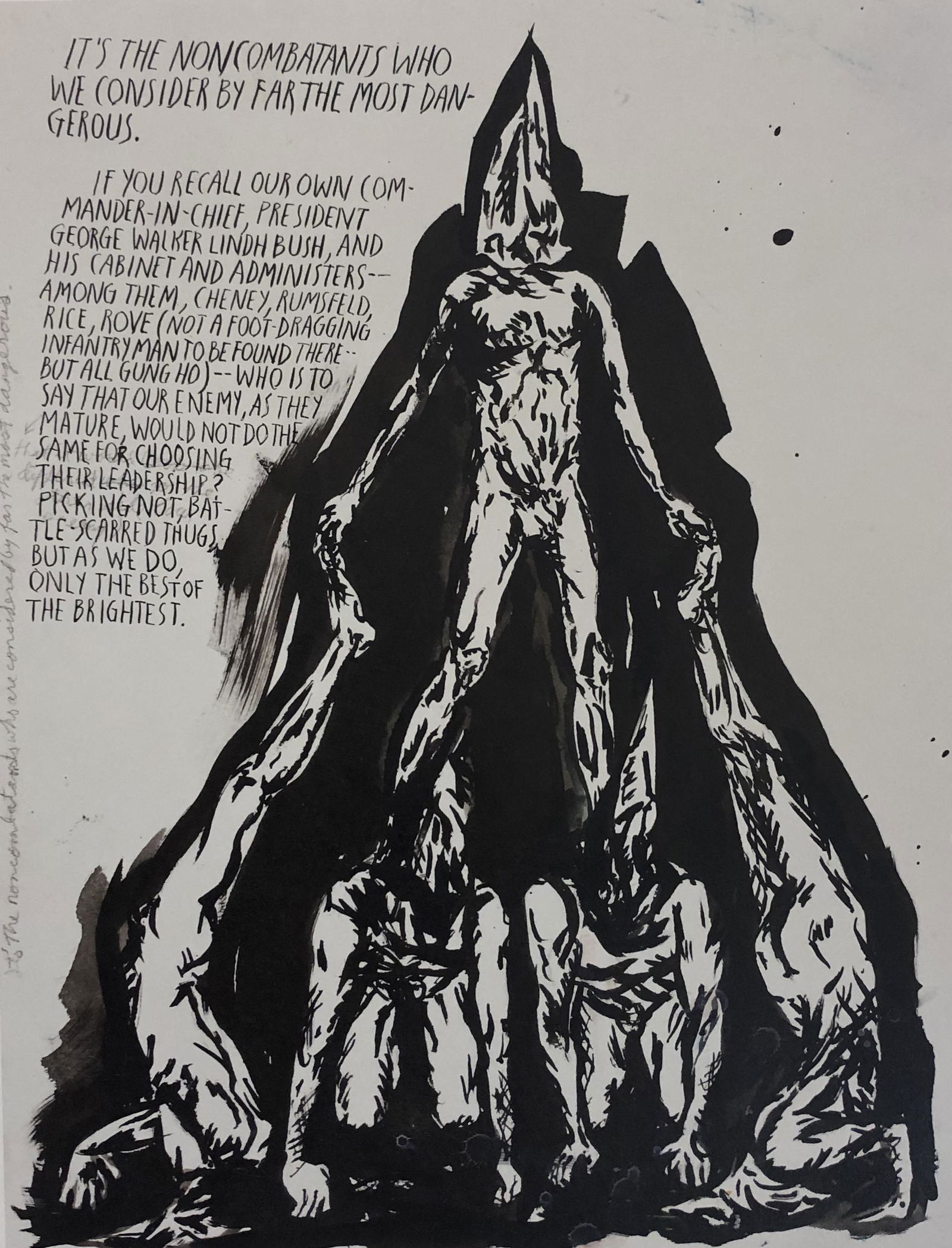 Raymond Pettibon Offset Lithograph on Paper (1 of 1)