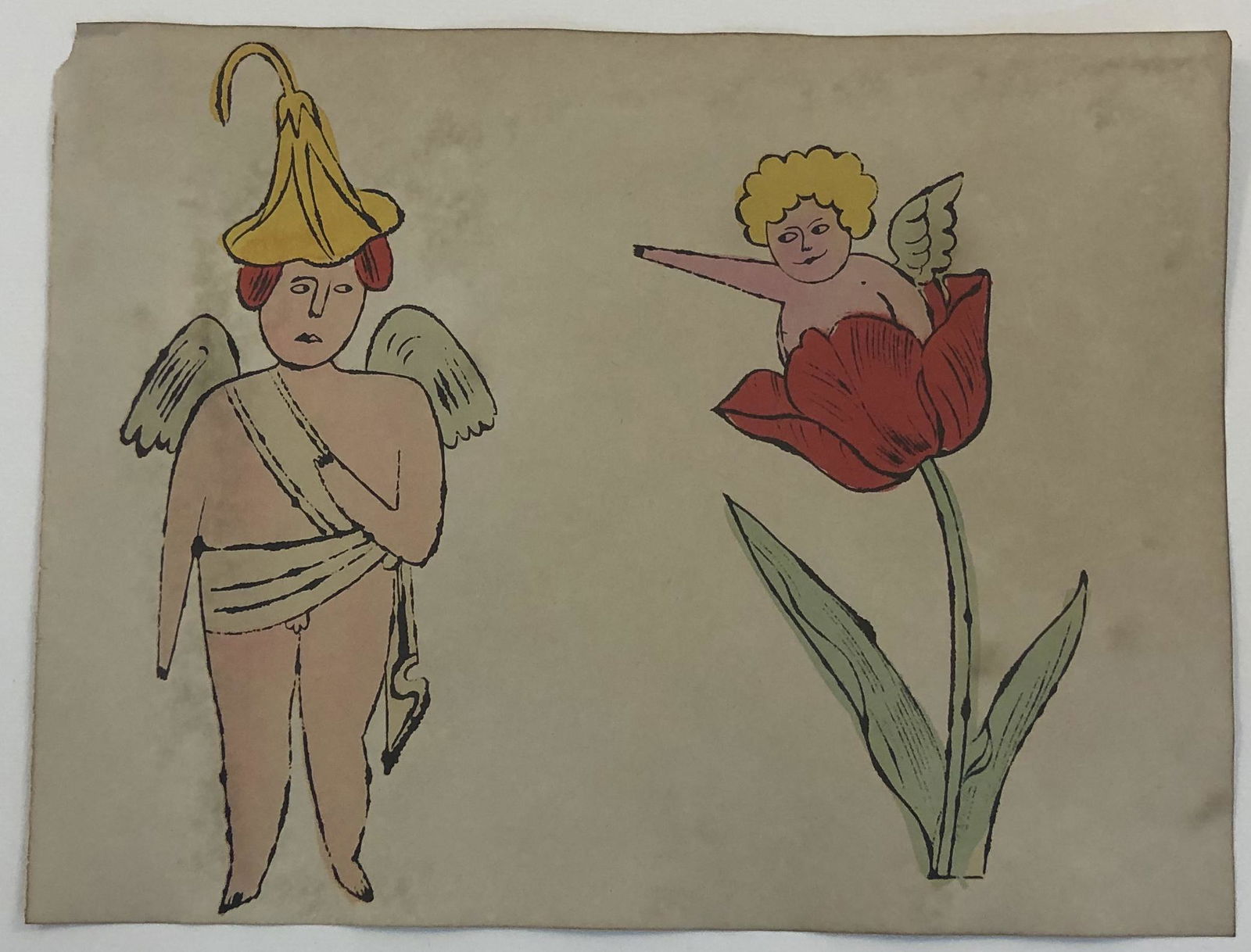 Andy Warhol (Garden) Offset Lithograph Estate Stamped (1 of 2)