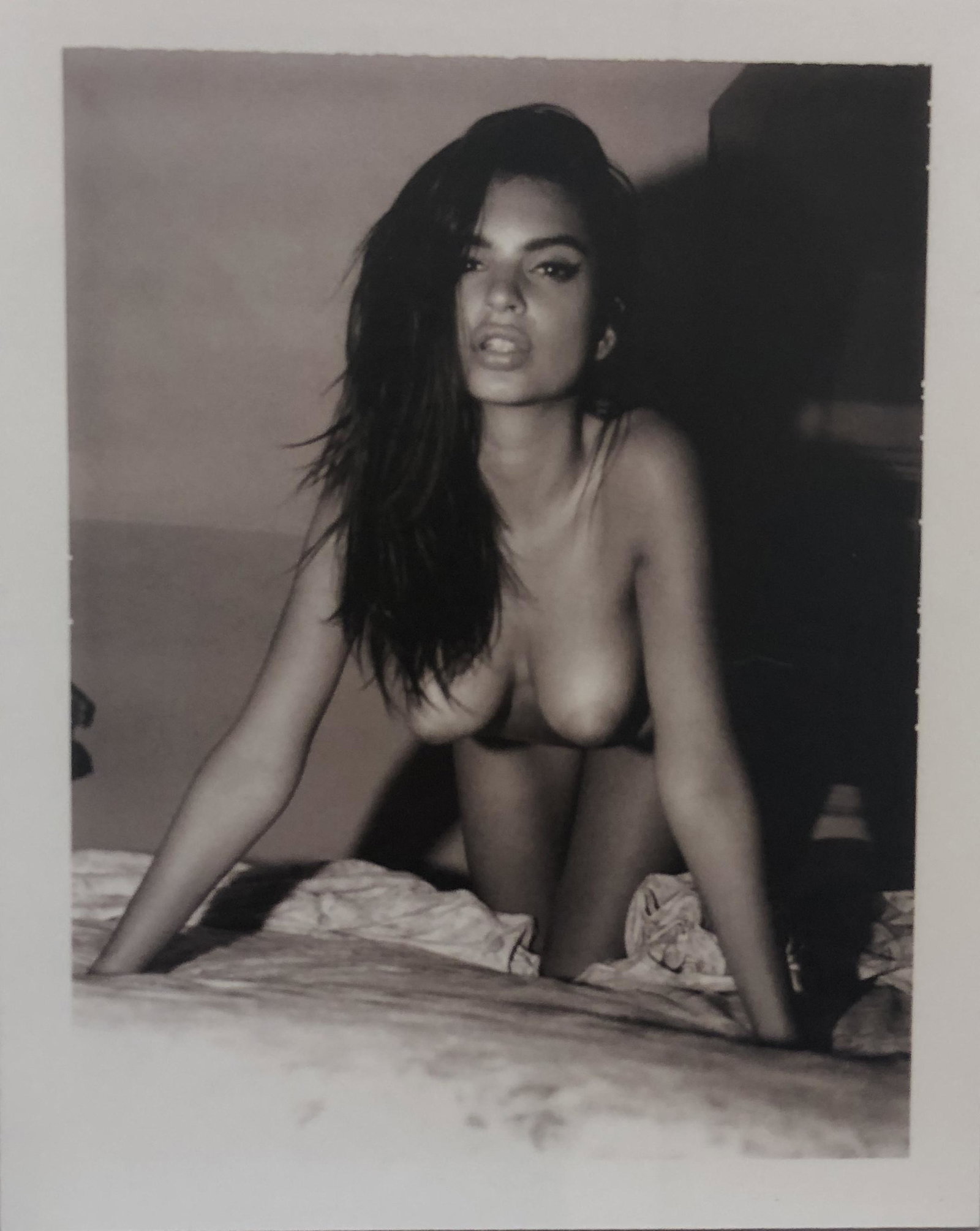 Jonathan Leder (Emily Ratajkowski) Photo-Litho: JONATHAN LEDER Emily Ratajkowski Photo-litho 6" x 4" (approximately)