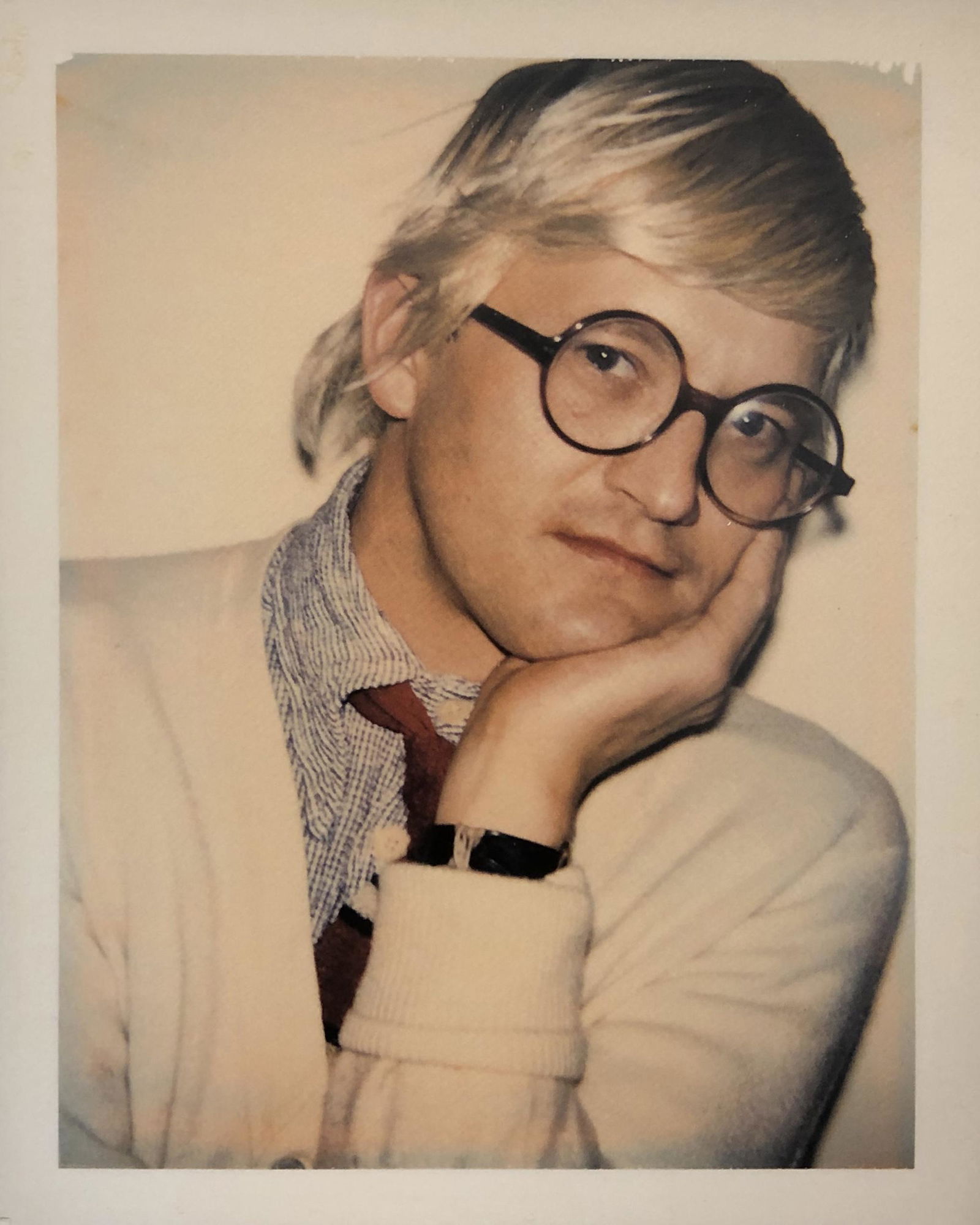 Andy Warhol (David Hockney) Photo-Litho (1 of 1)