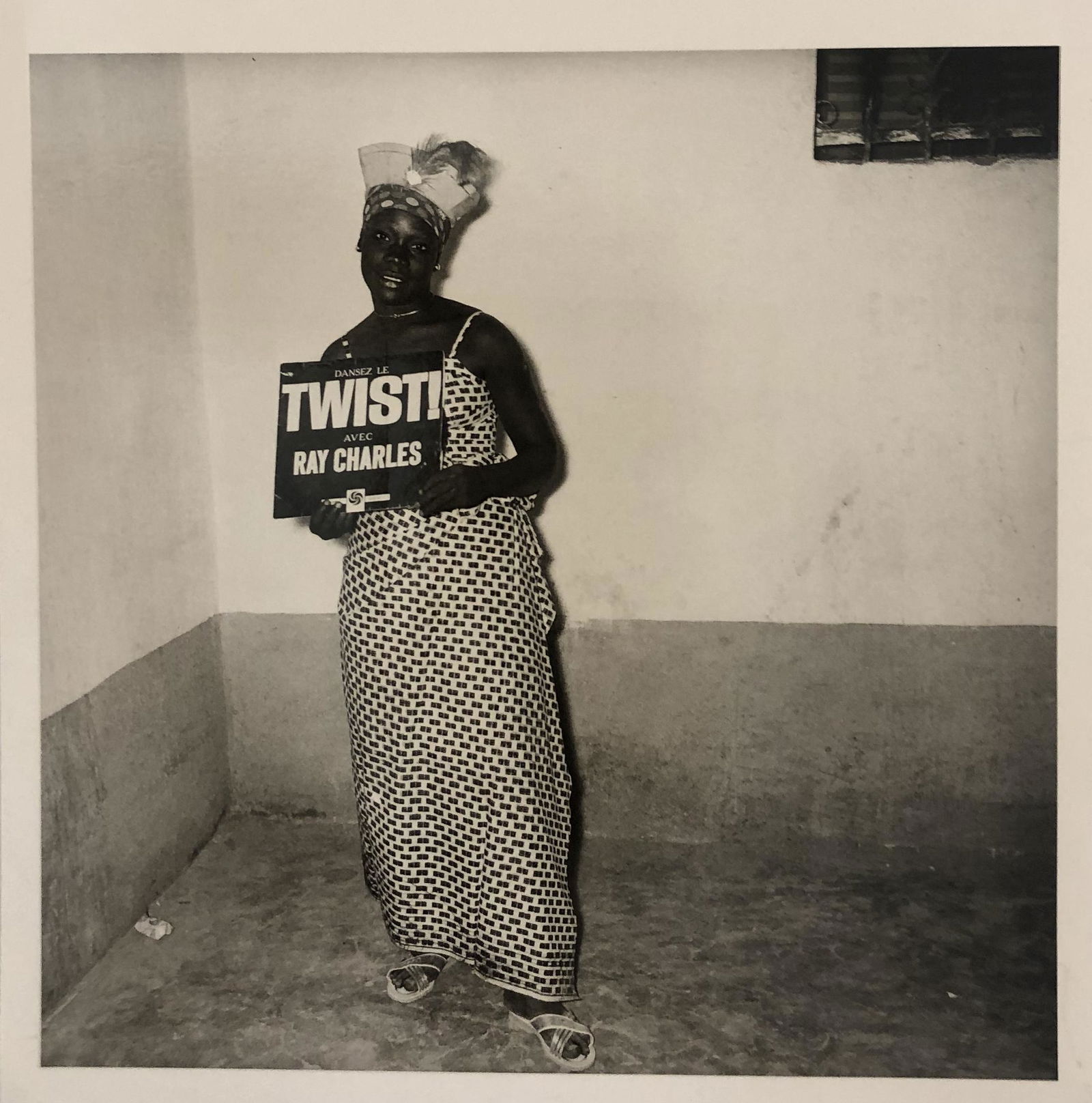 Malick Sidibe (Untitled) Glossy Print: MALICK SIDIBE (1935-2016) Untitled (Dance, Ray Charles) Glossy Print Printed circa fourth quarter 20th c. 7 1/4" x 7 1/4"