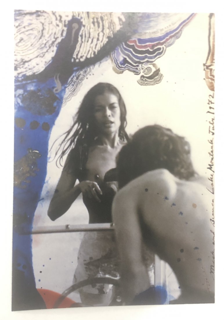 Peter Beard (Untitled) Colored Print: PETER BEARD (1938-2020) Untitled Colored Print Printed circa later 20th c. 14 1/2" x 10"