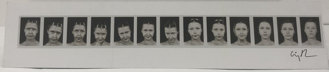 Cindy Sherman (Untitled) Print on Paper: CINDY SHERMAN (B. 1954) Untitled Print on Paper 5" x 25" Printed circa late 20th c.
