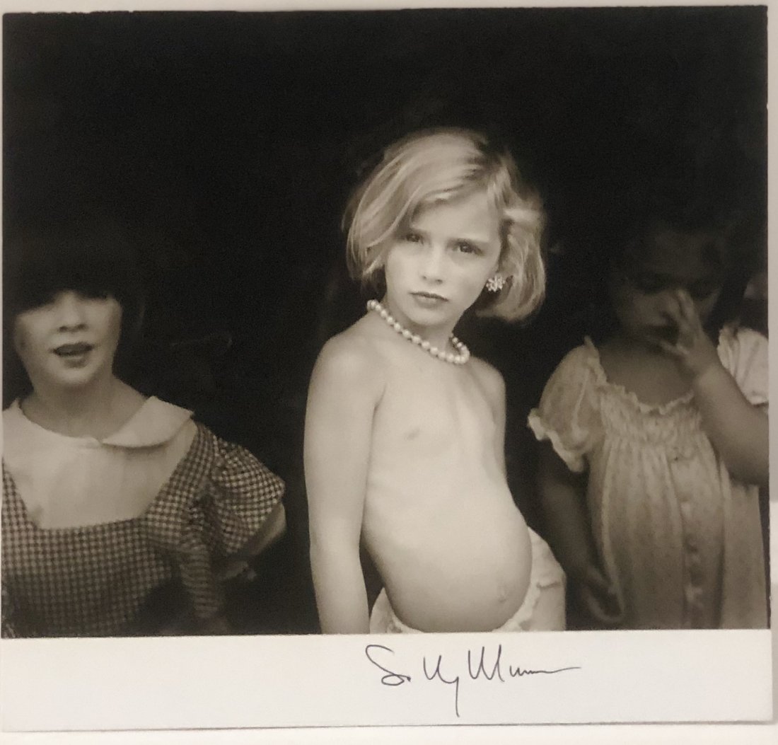Sally Mann - Jessie at 5, 1987, Print: SALLY MANN (B. 1951) Jessie at 5, 1987 Print Printed circa late 20th c. 8 7/8" x 9 3/4"; image: 7 7/8" x 9 3/4"