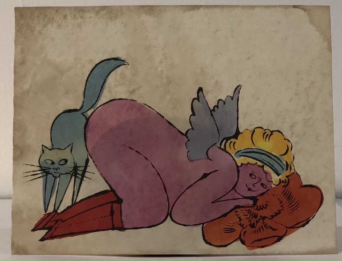 Andy Warhol (Bottom of My Garden) Estate Stamped Litho (1 of 2)