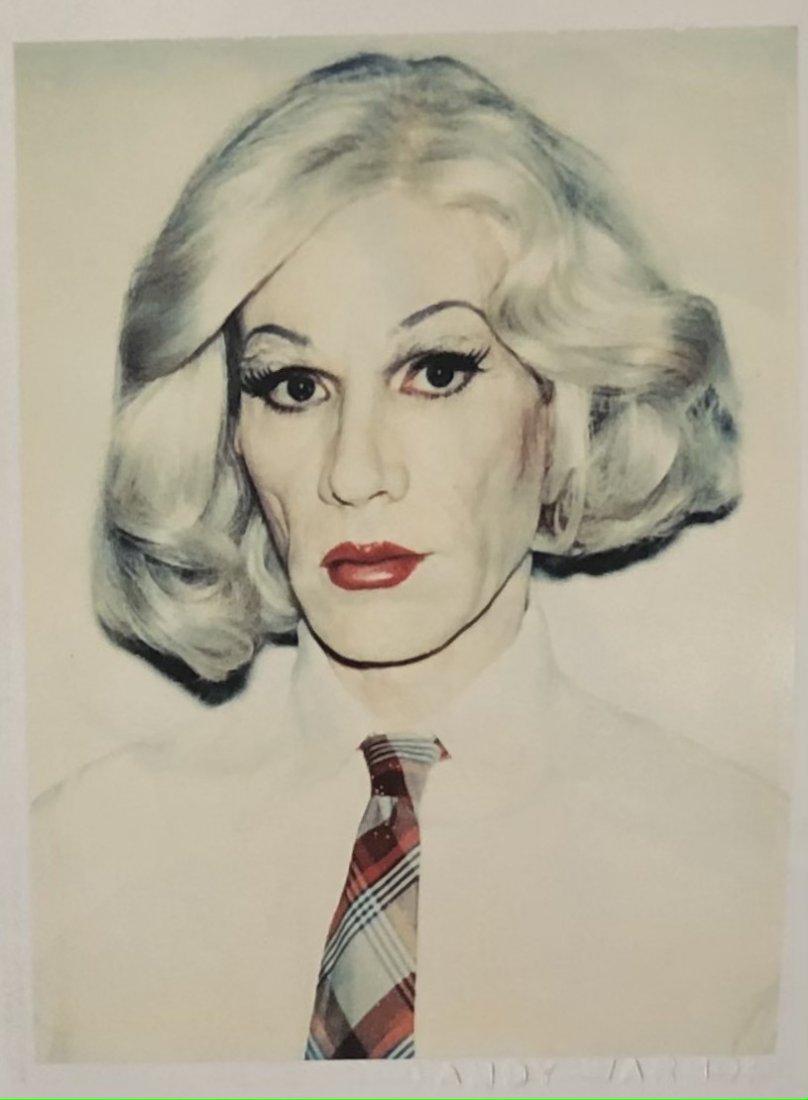 After Andy Warhol (Warhol in Drag) Photo-Print (1 of 1)