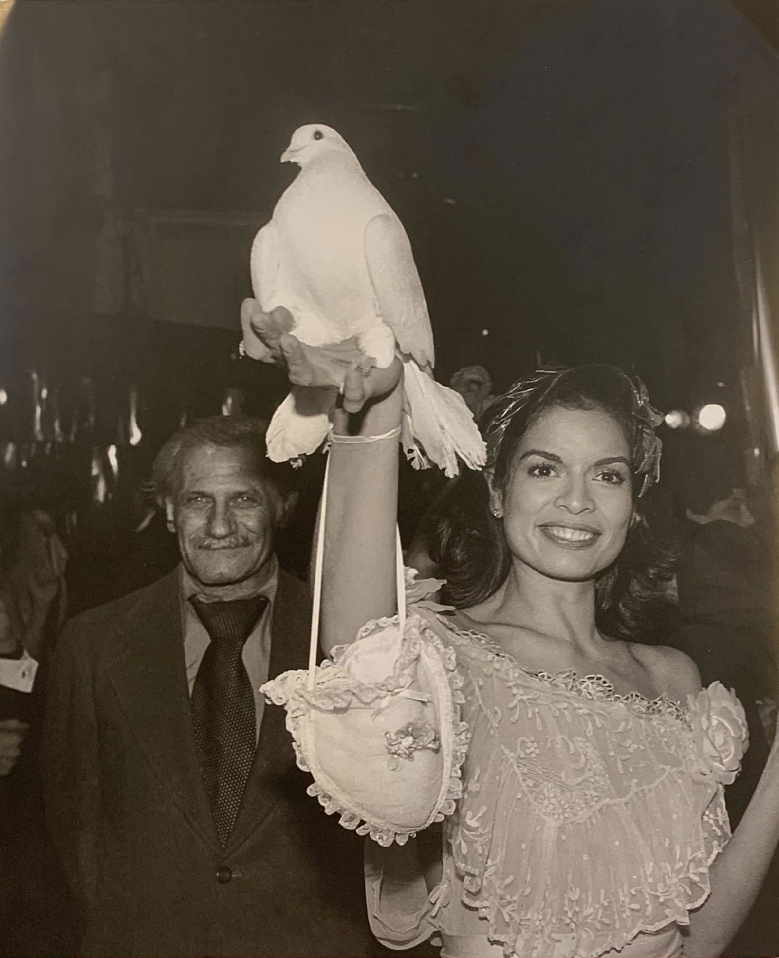 Studio 54 - Bianca Jagger with Dove,Birthday 1977,Print (1 of 1)