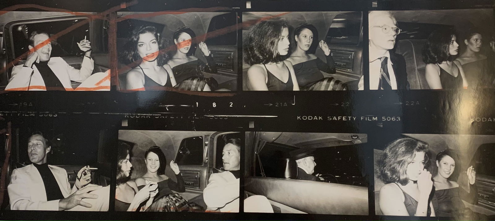 Andy Warhol, Bianca Jagger, Halston Photographic Print (1 of 1)