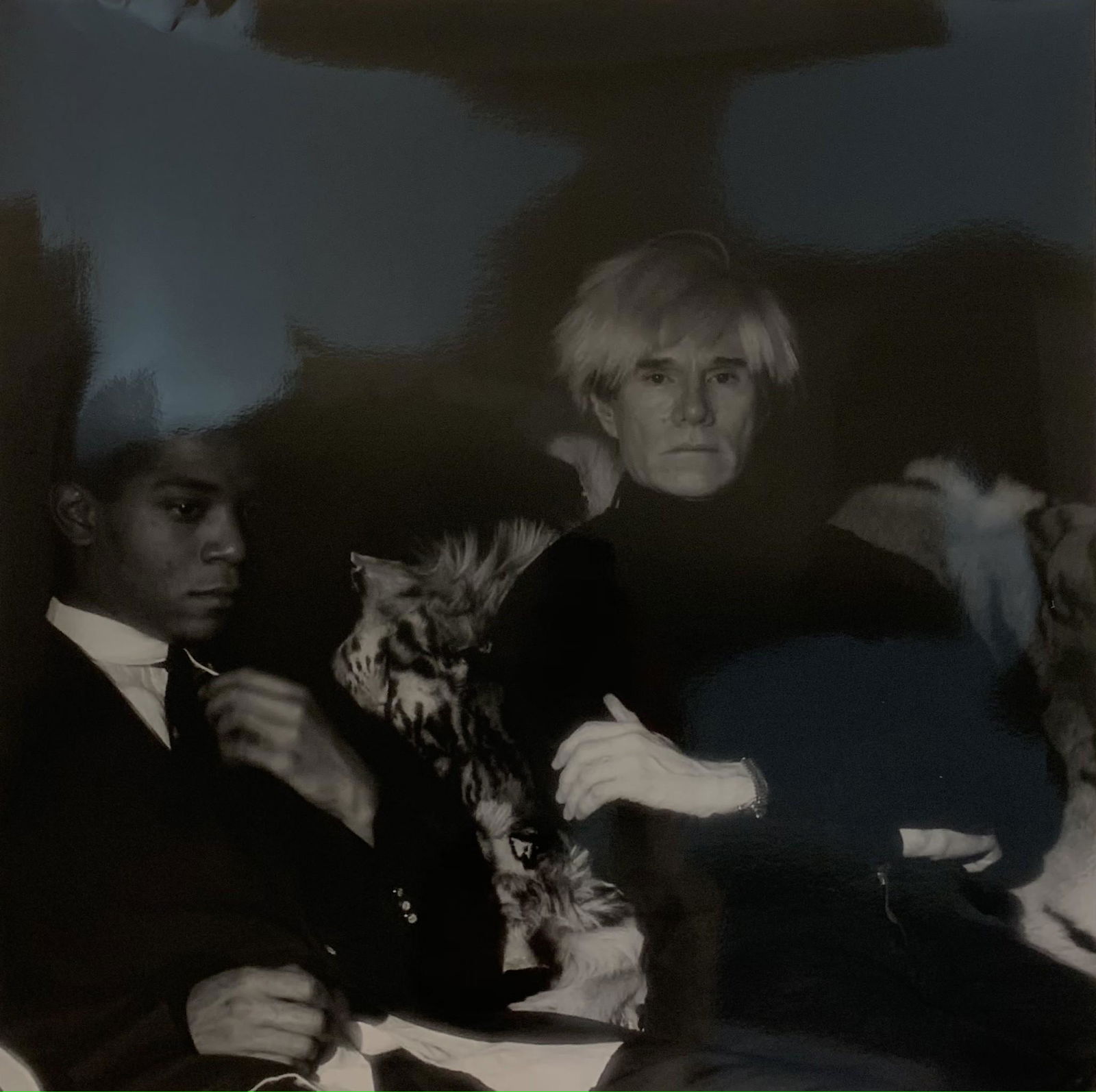 Jean Michel Basquiat, Andy Warhol Photographic Print (1 of 1)