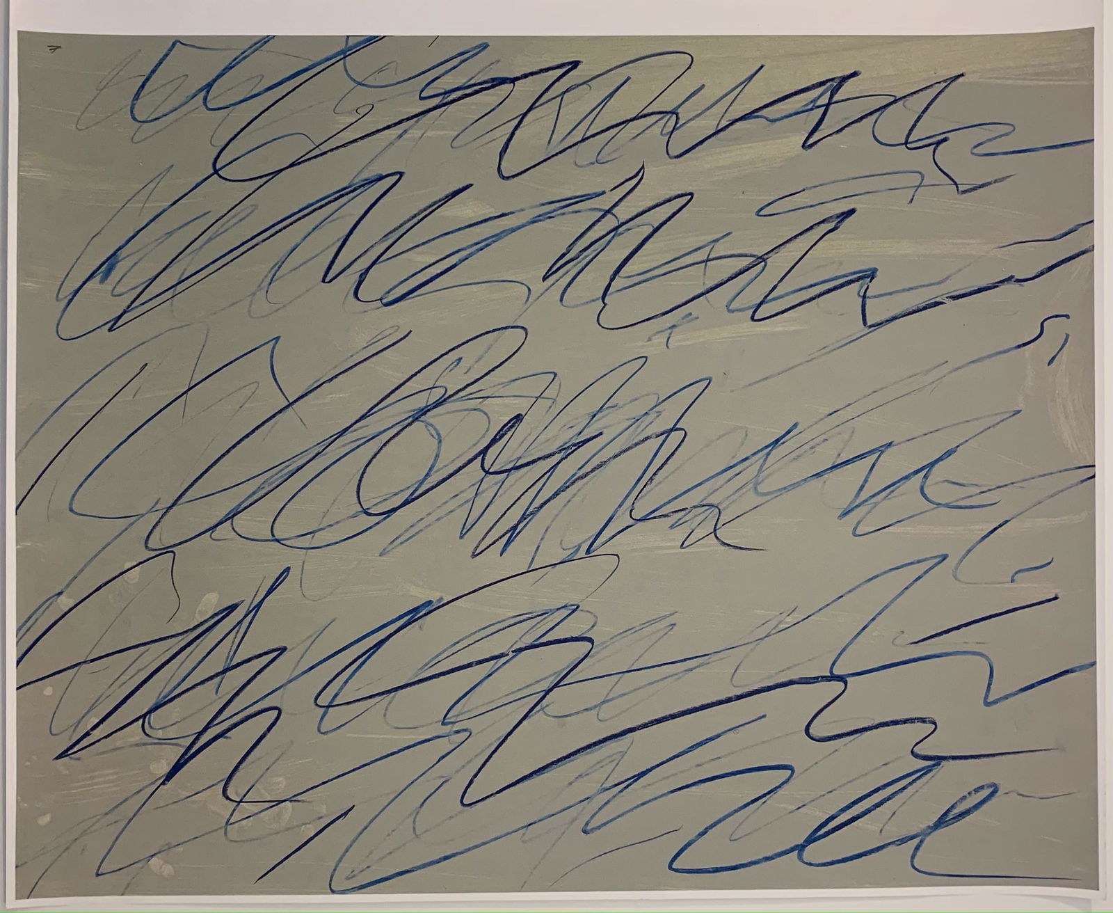 Cy Twombly (Untitled) Print in Colors (1 of 1)