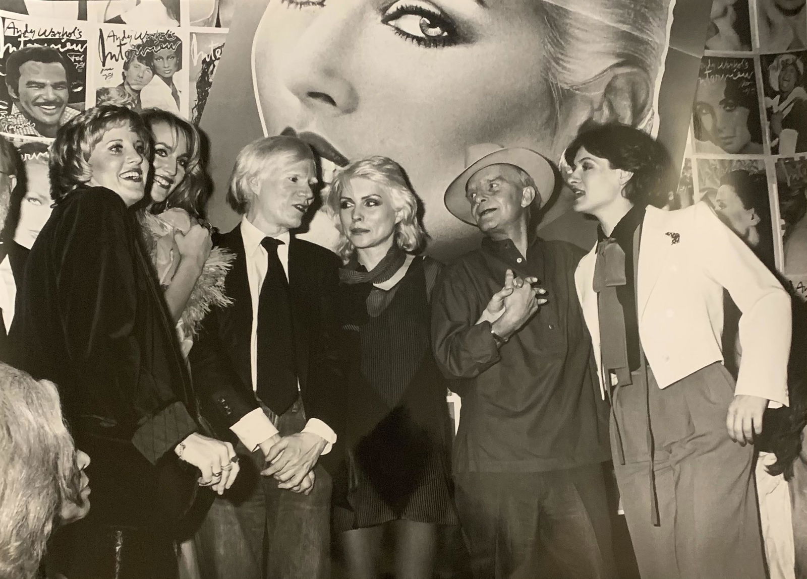 Warhol, Debbie Harry, Capote, Glossy Photographic Print (1 of 1)