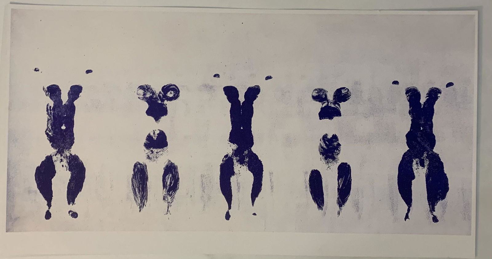 Yves Klein - Untitled, Colored Print (1 of 1)