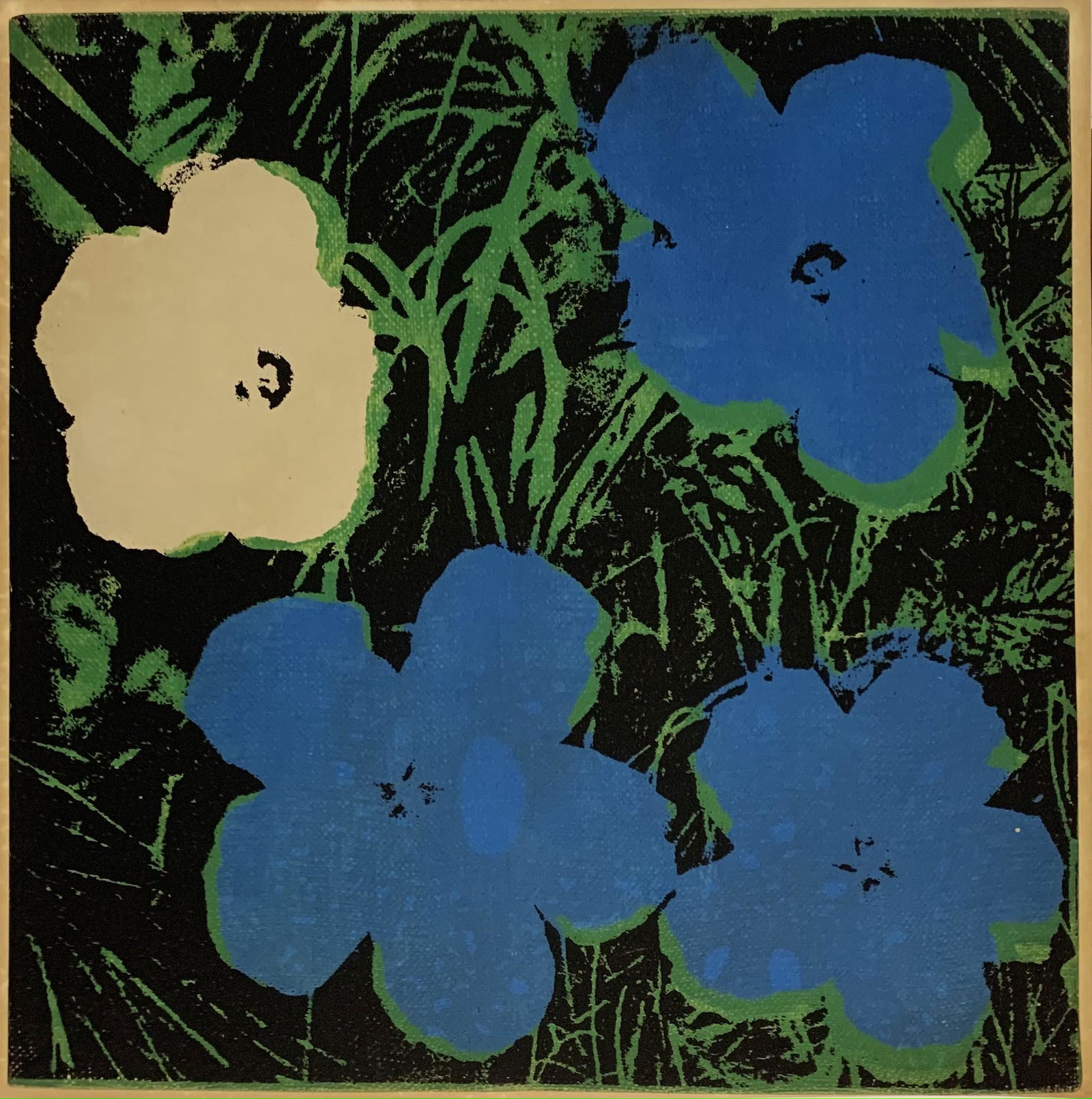 Andy Warhol Flowers Print on Wove Paper (1 of 2)