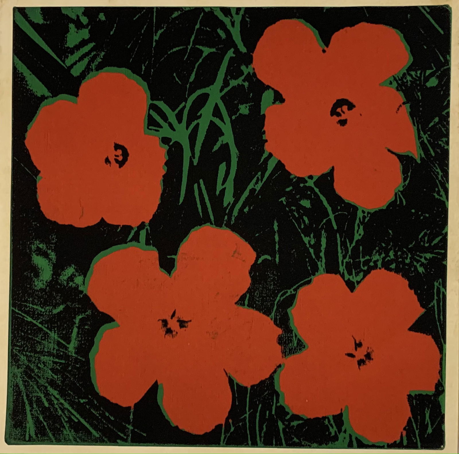 Andy Warhol Flowers Print on Wove Paper (1 of 2)
