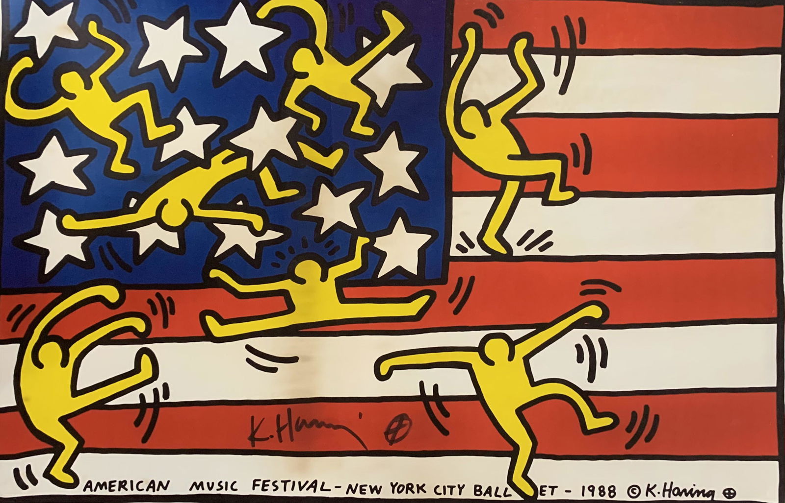Keith Haring Flag Print (1 of 2)