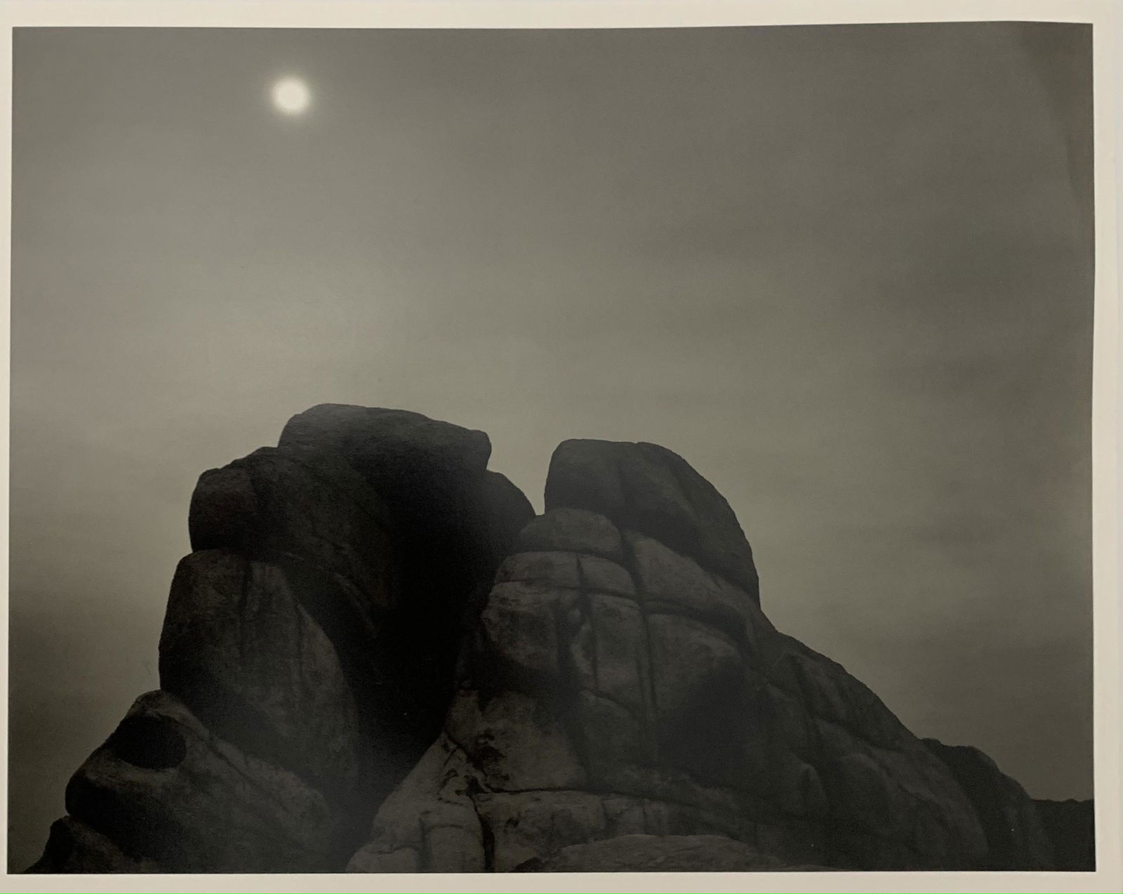 Ansel Adams "Moon/Mountain" Glossy Print (1 of 2)