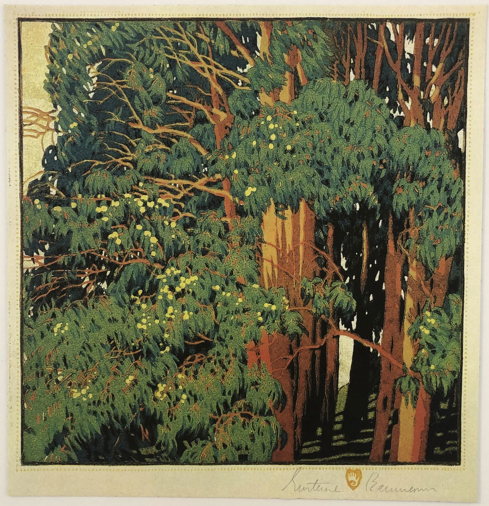 Gustave Baumann Color Print (1 of 2)