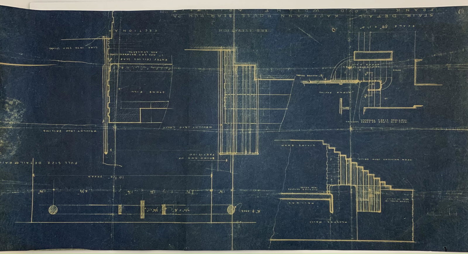 Frank Lloyd Wright Colored Print (1 of 5)