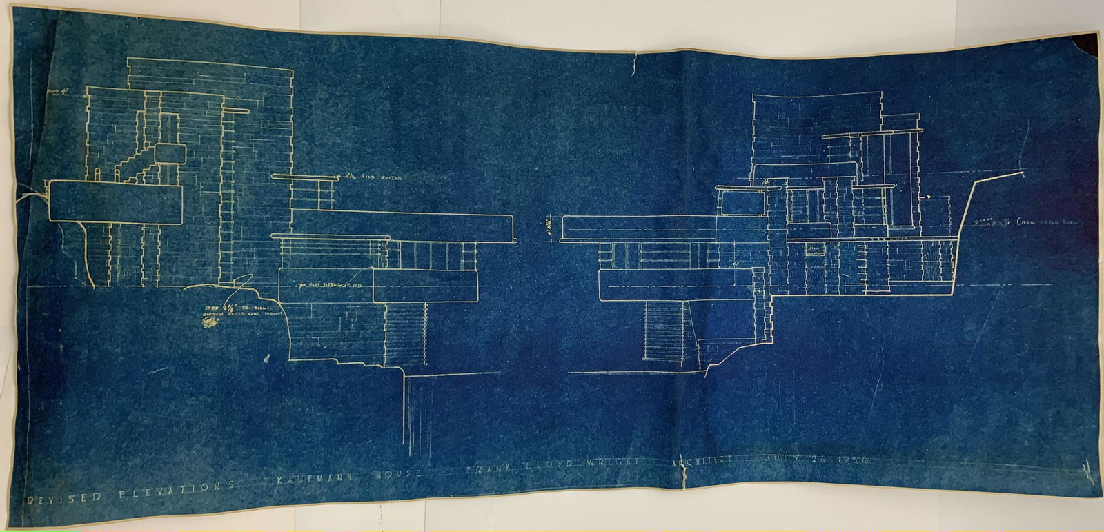 Frank Lloyd Wright Colored Print. (1 of 7)