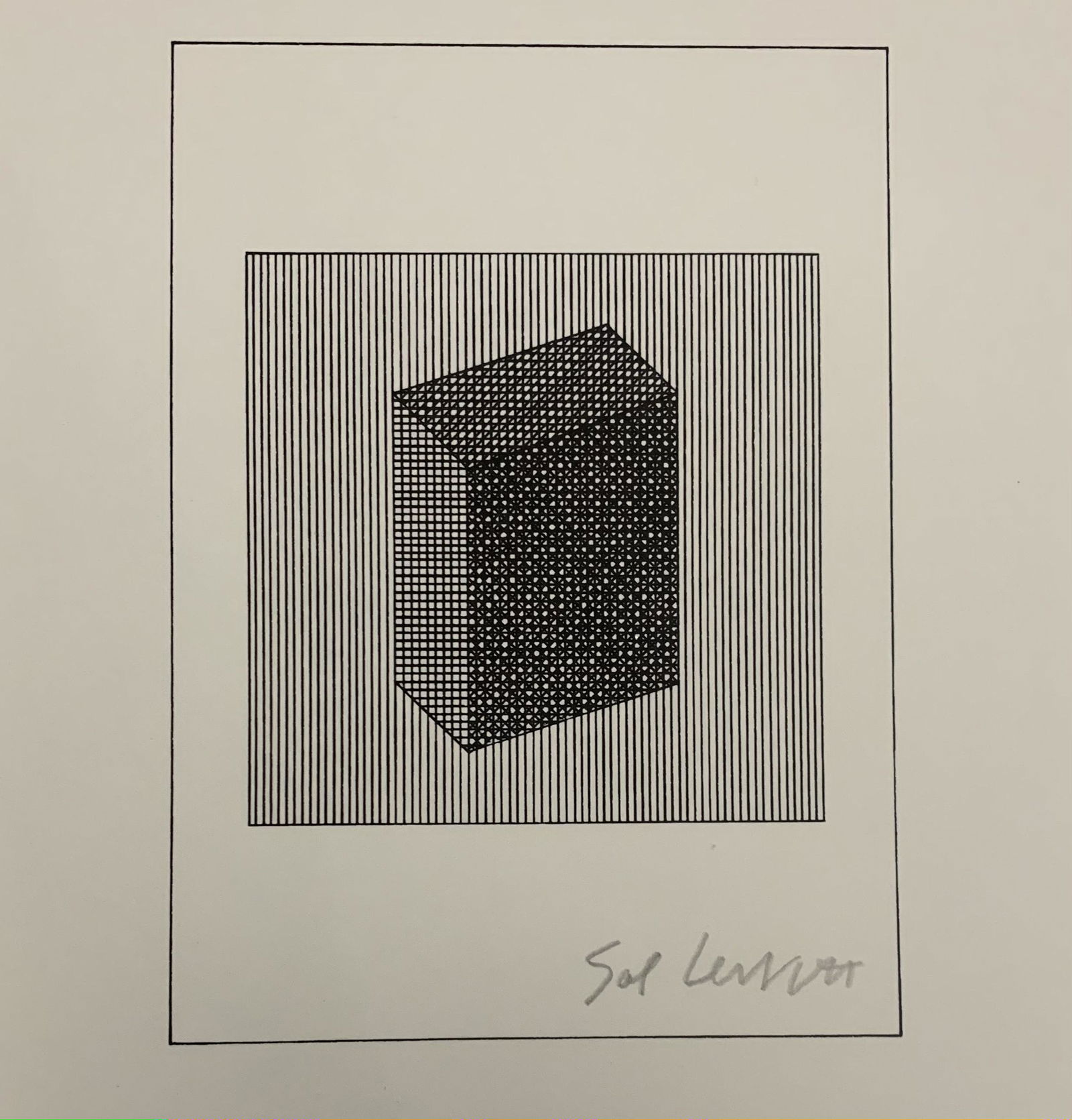 Sol LeWitt Print (1 of 2)