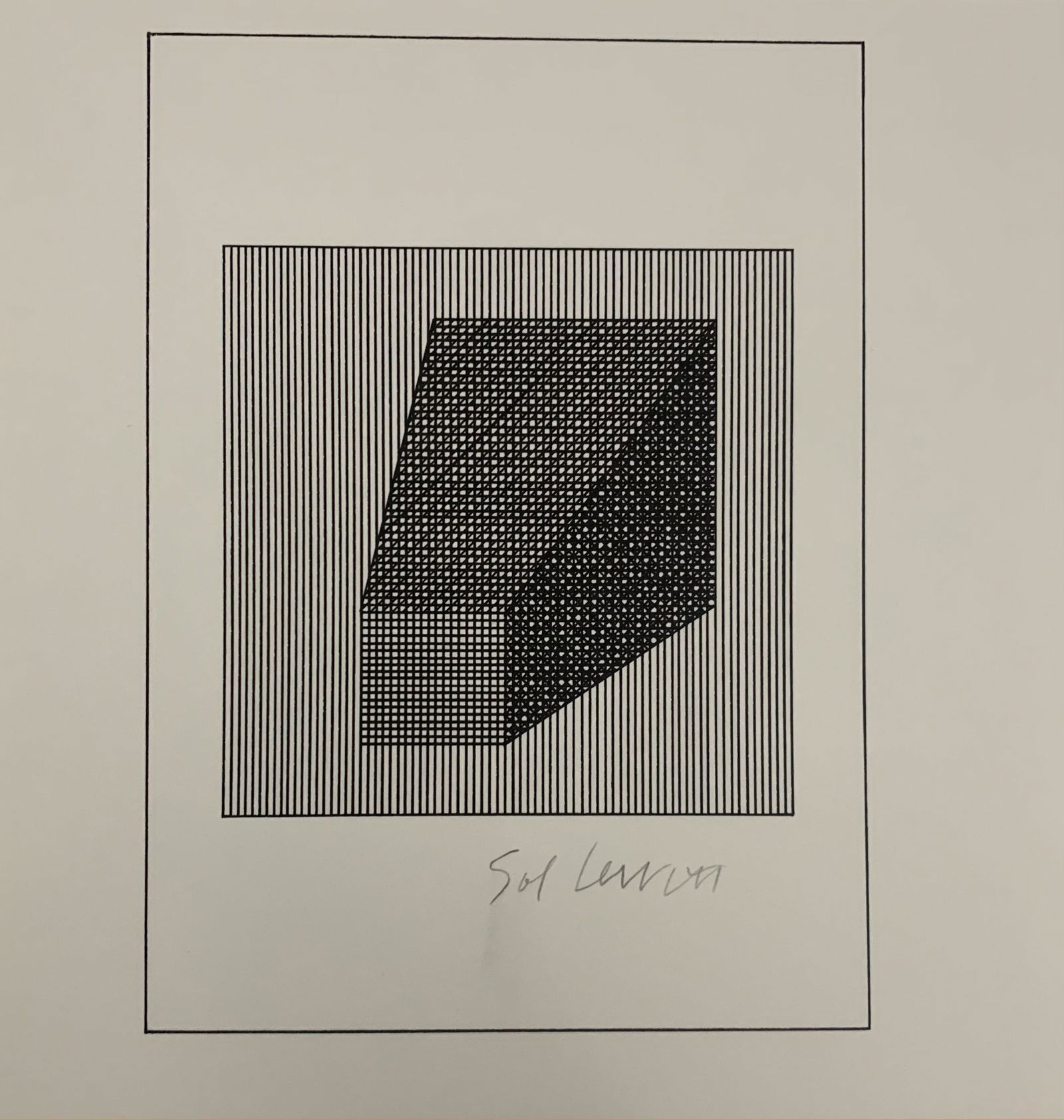 Sol LeWitt Print (1 of 2)