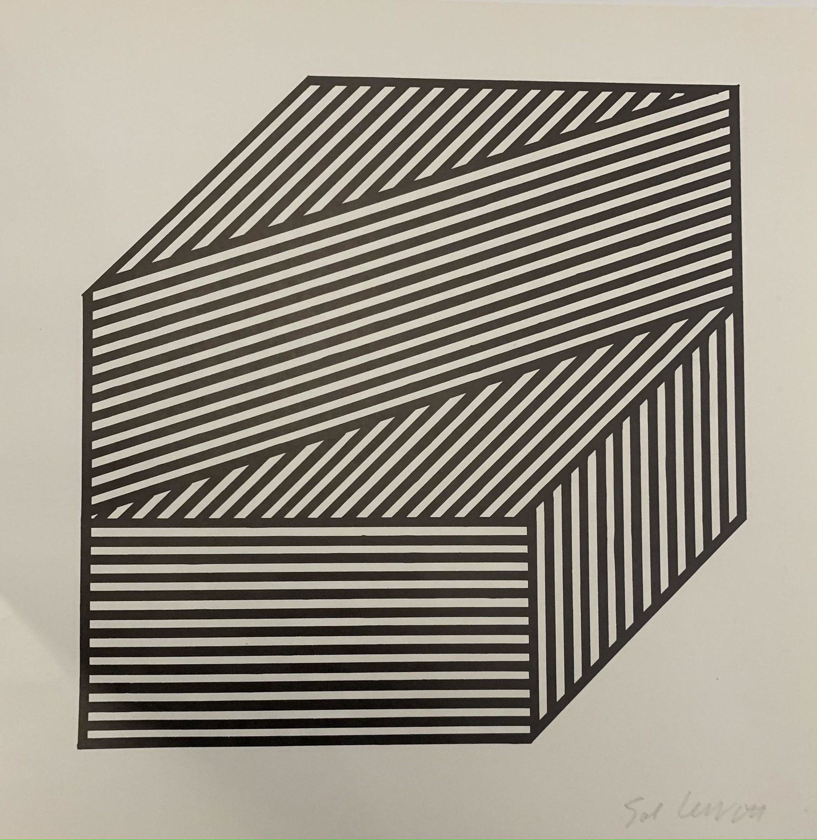 Sol LeWitt Print (1 of 2)