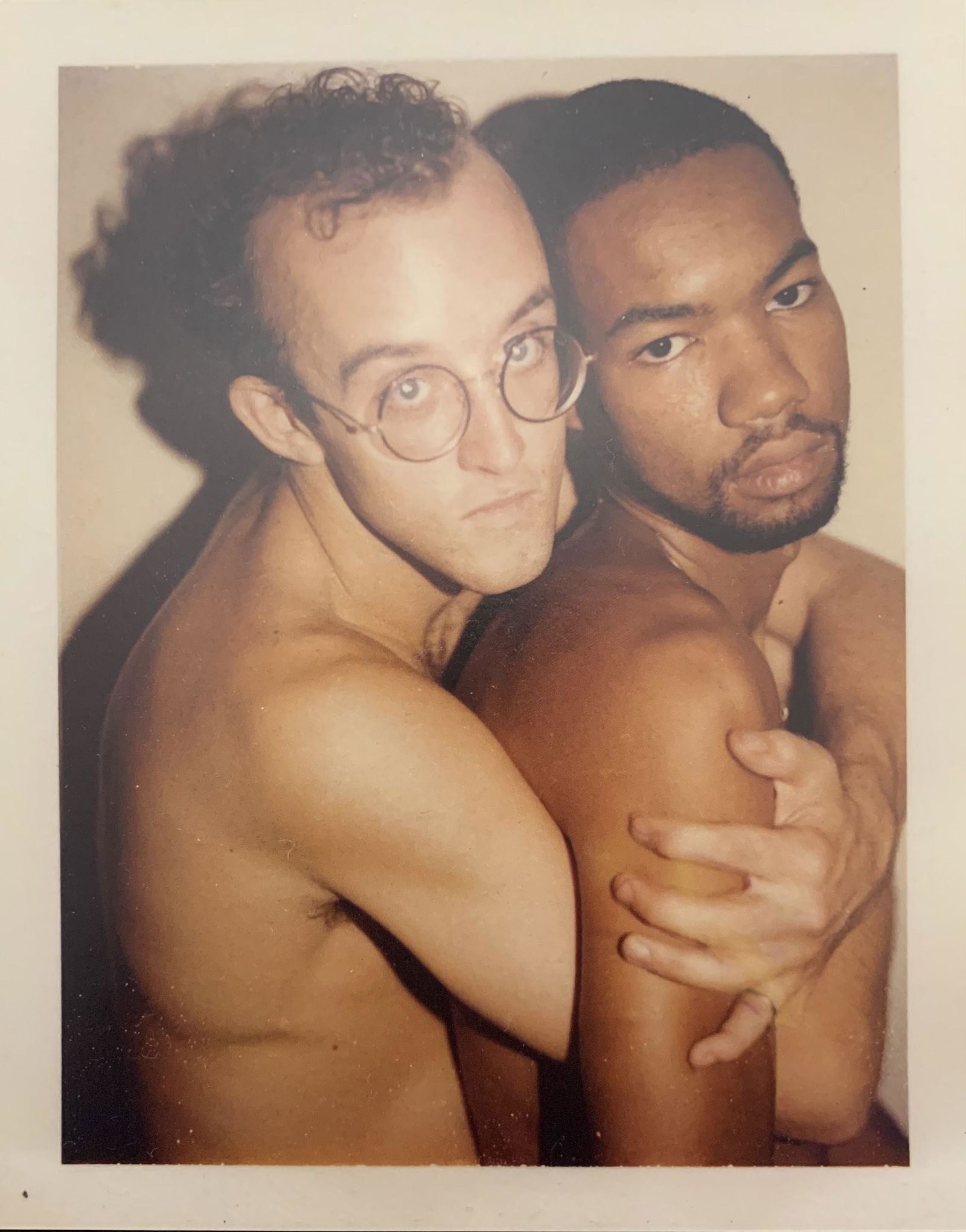 Andy Warhol "Keith Haring, 1983" Polaroid Print (1 of 1)