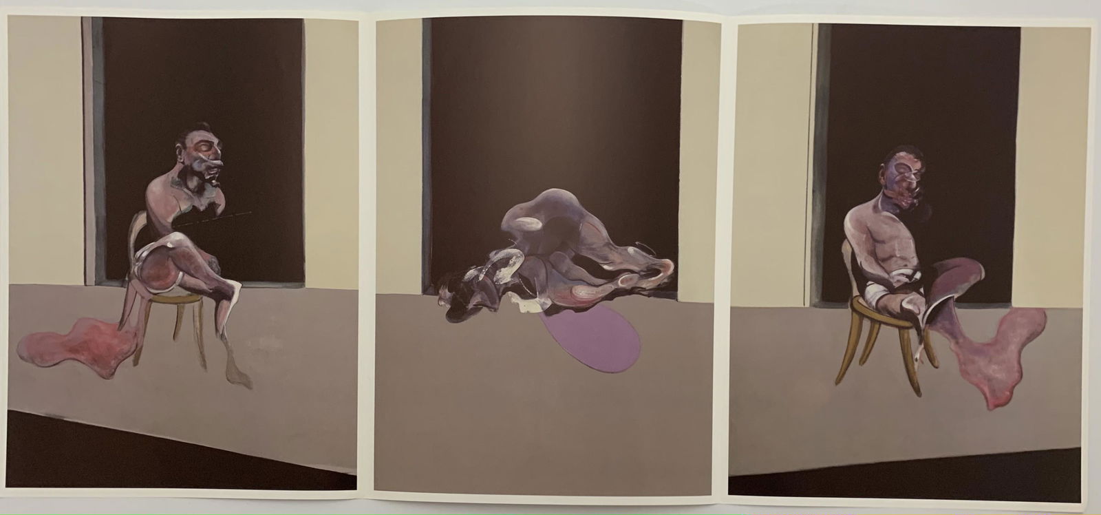 Francis Bacon Triptych Print in Color (1 of 4)
