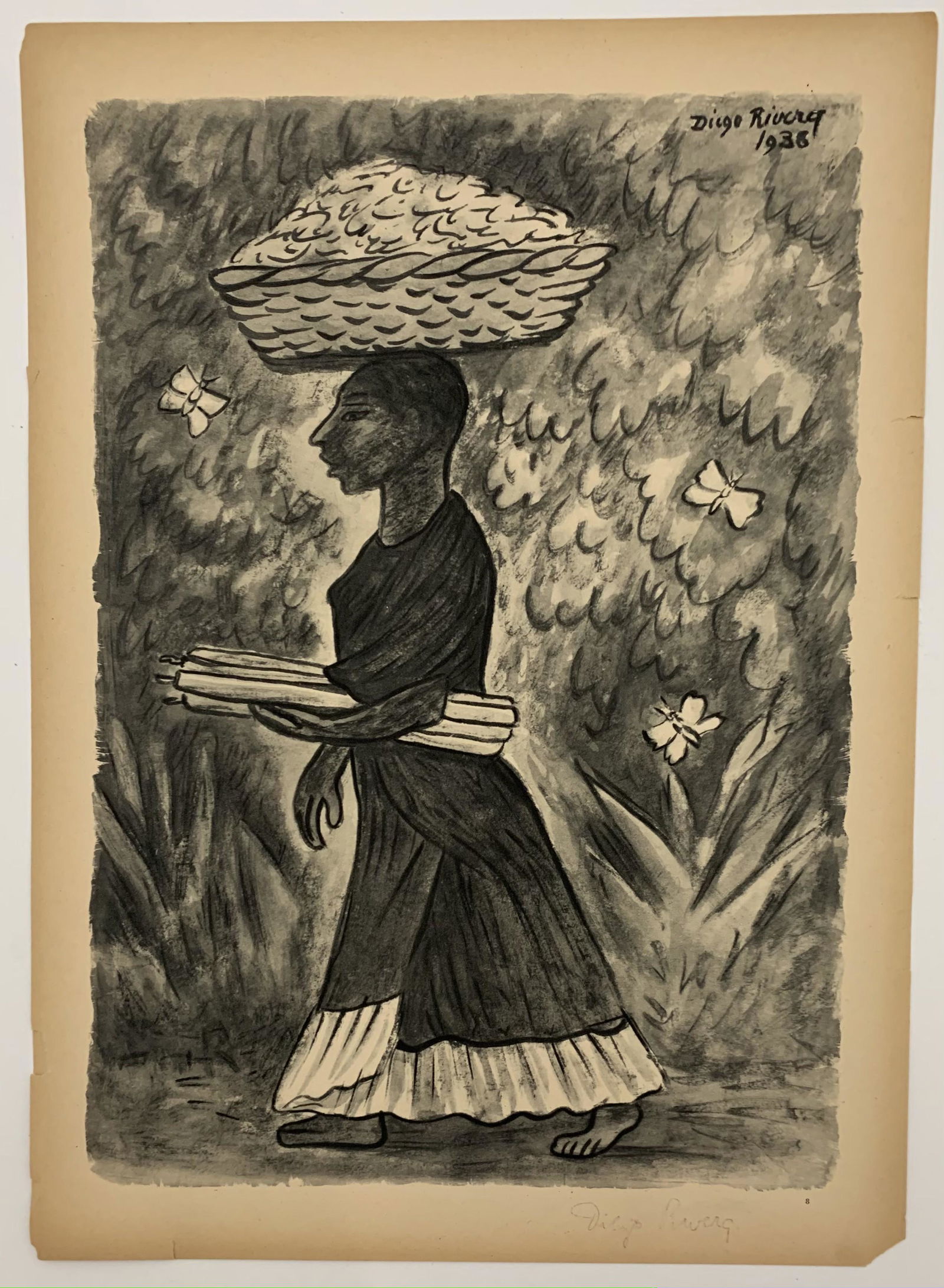 Diego Rivera Collotype (1 of 4)