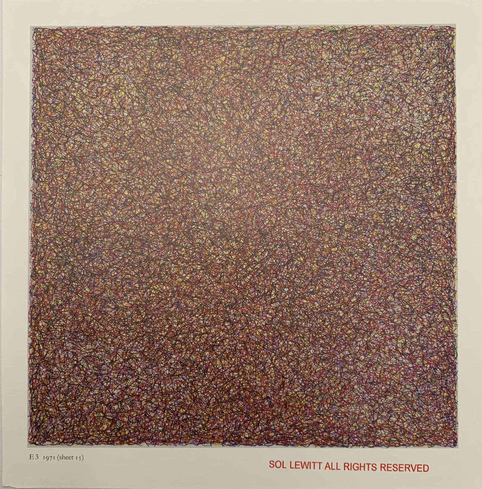 Sol LeWitt Print (1 of 2)