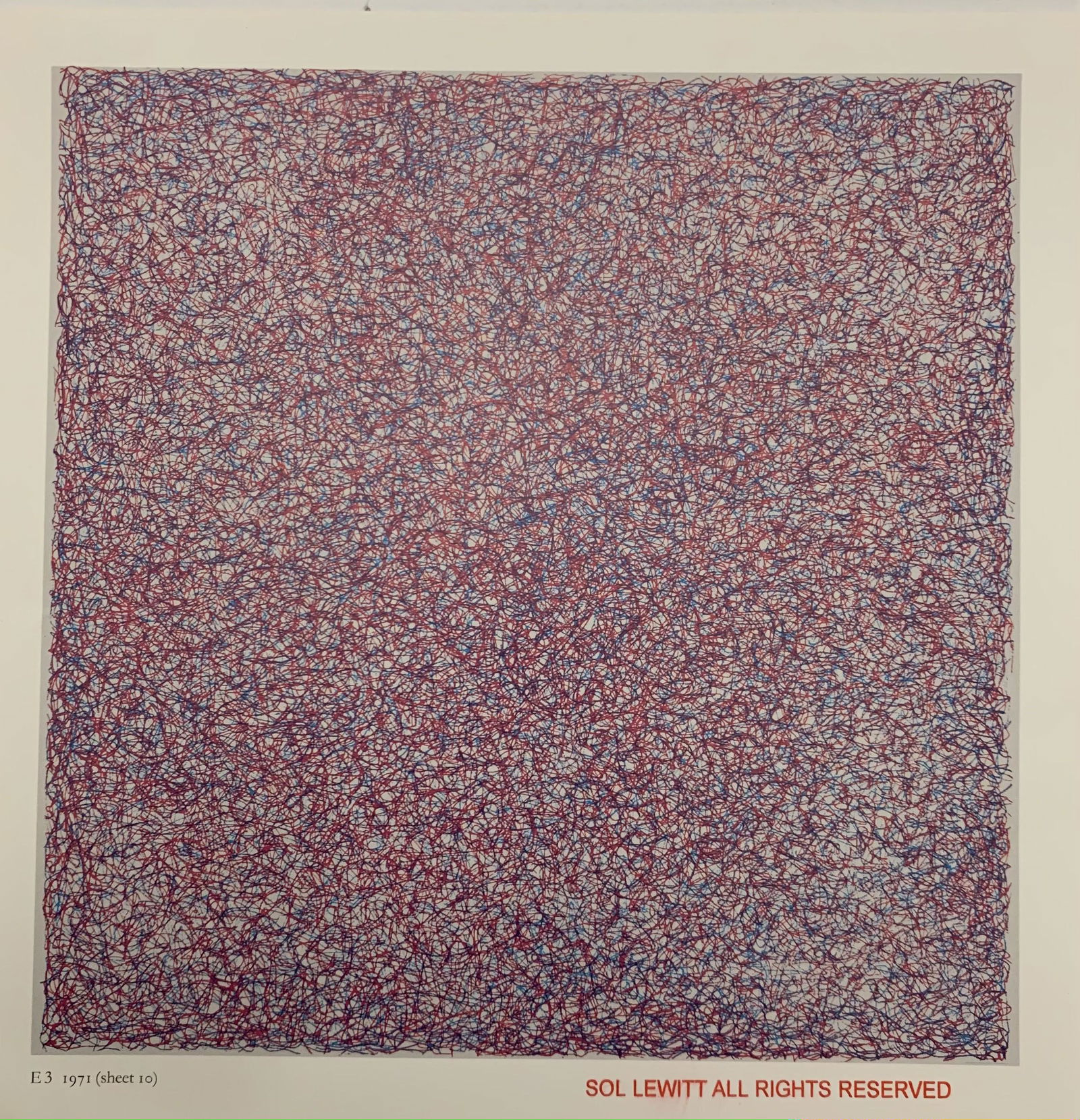 Sol LeWitt Print (1 of 2)