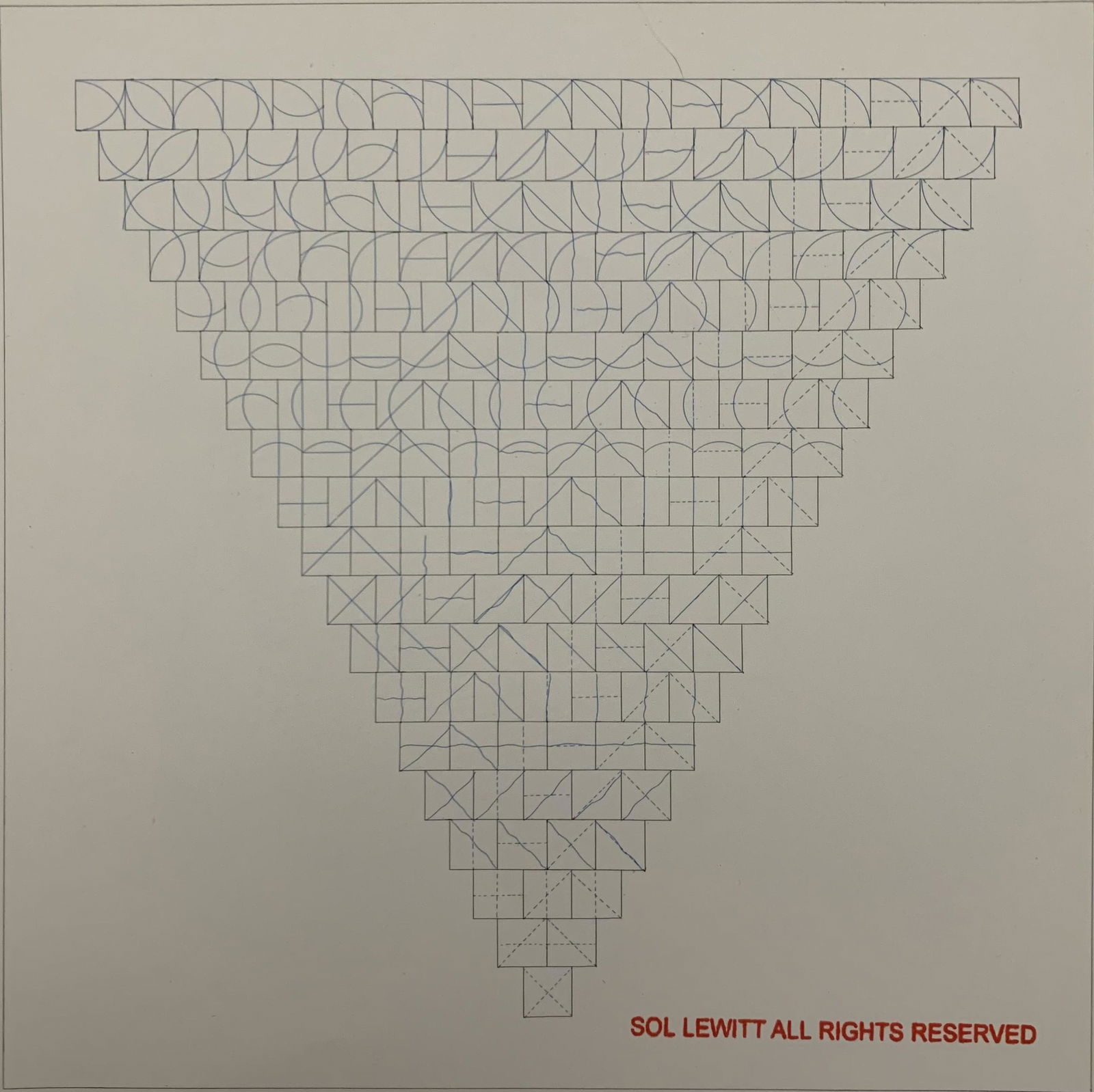 Sol LeWitt Print (1 of 1)