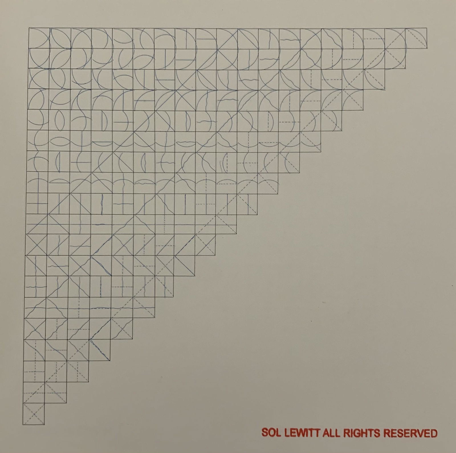 Sol LeWitt Print (1 of 2)