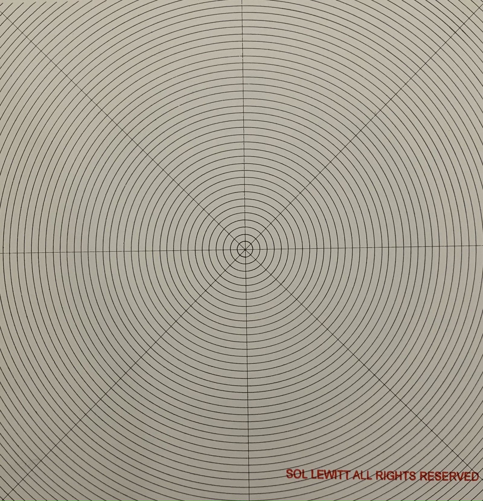 Sol LeWitt Print (1 of 2)